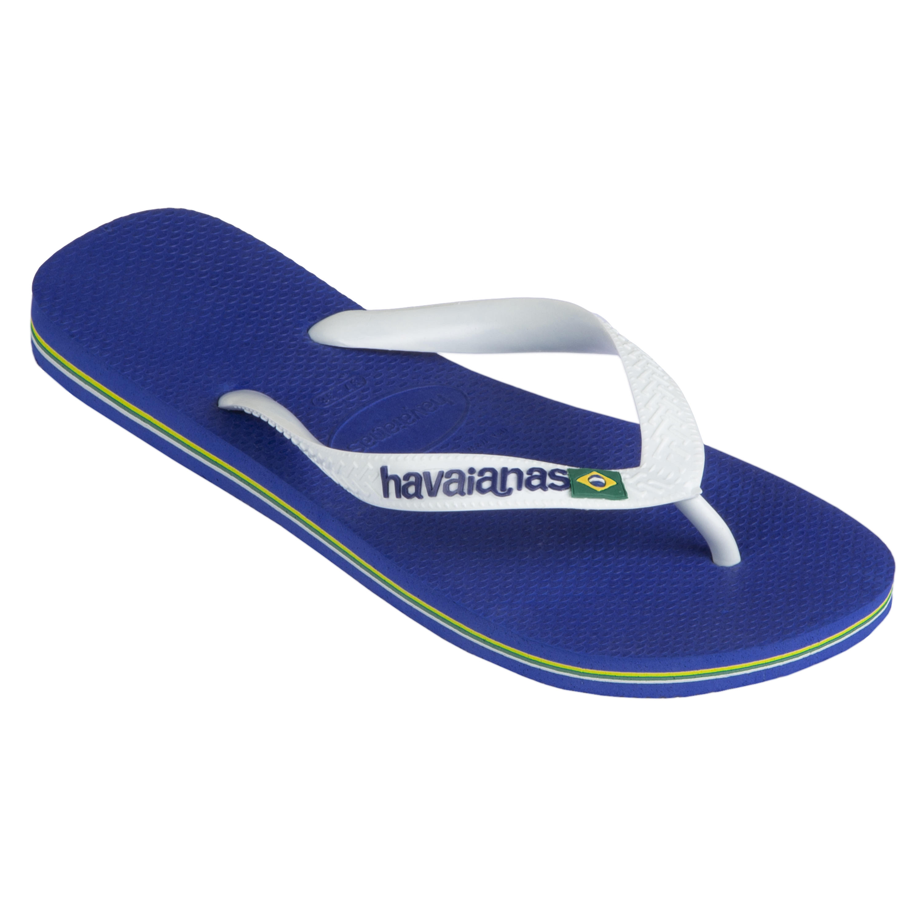 Havaianas Zehensandalen Herren Havaianas Logo blau/weiss