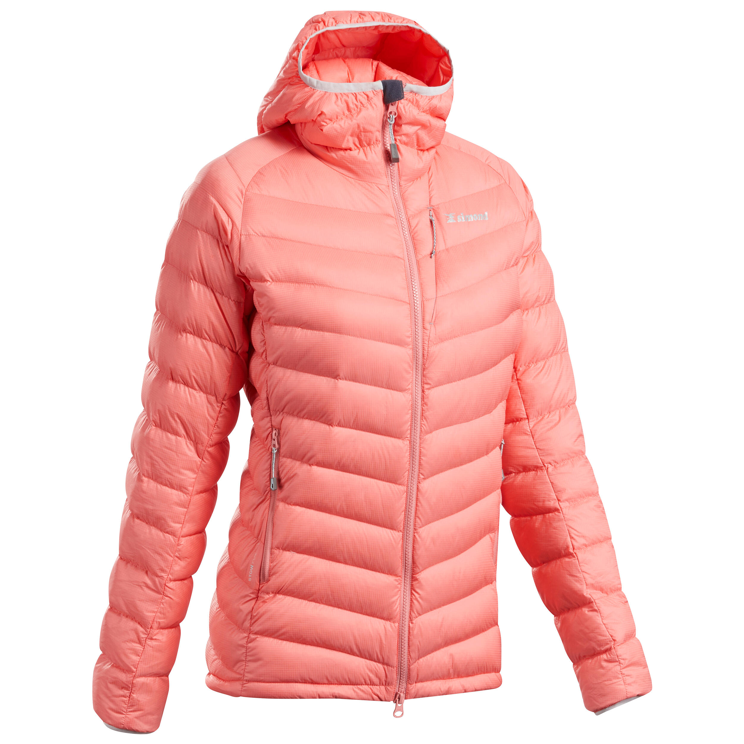 Simond Bergsteiger-Jacke Daunen Alpinism Light Damen koralle