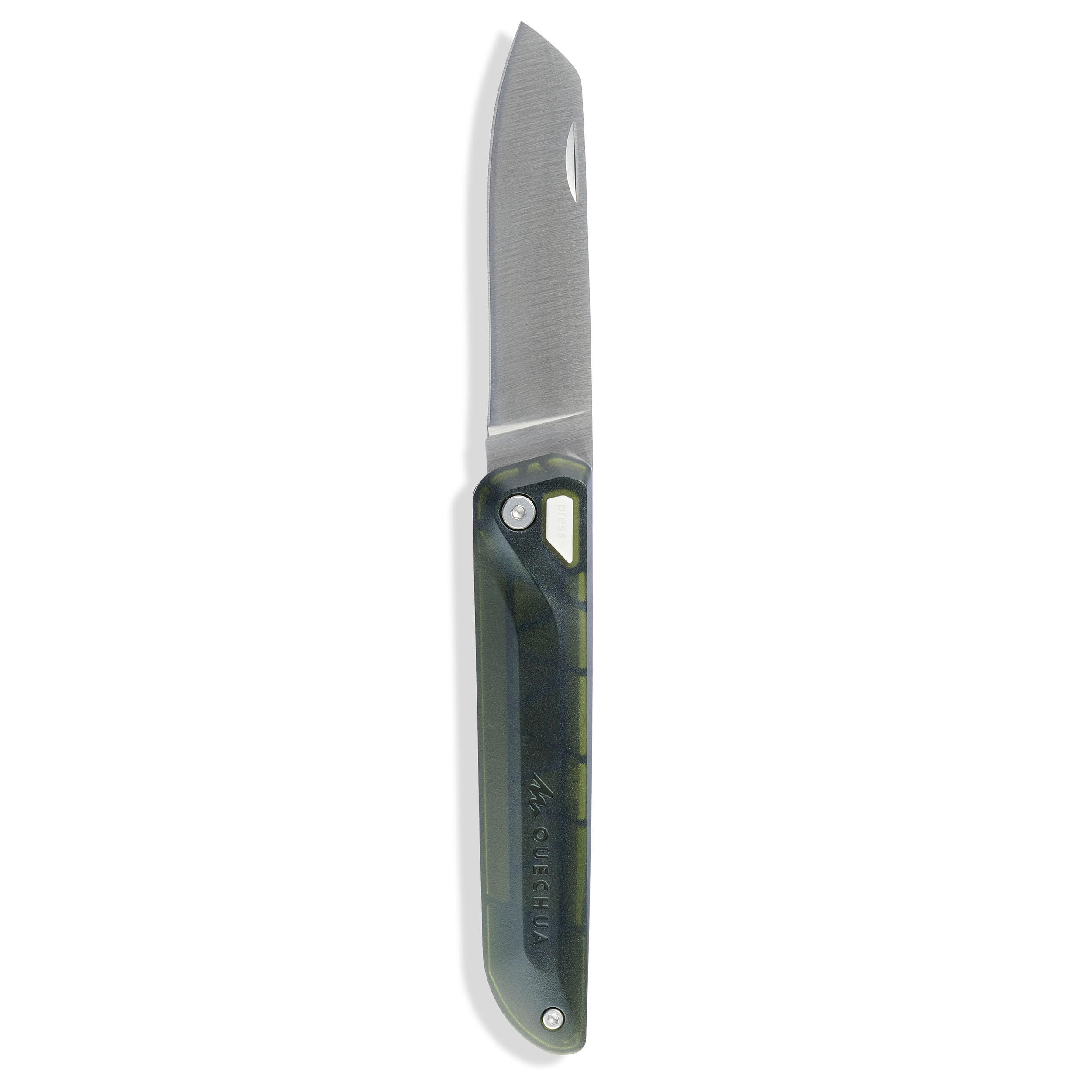 Quechua Taschenmesser MH100 Klingenarretierung khaki