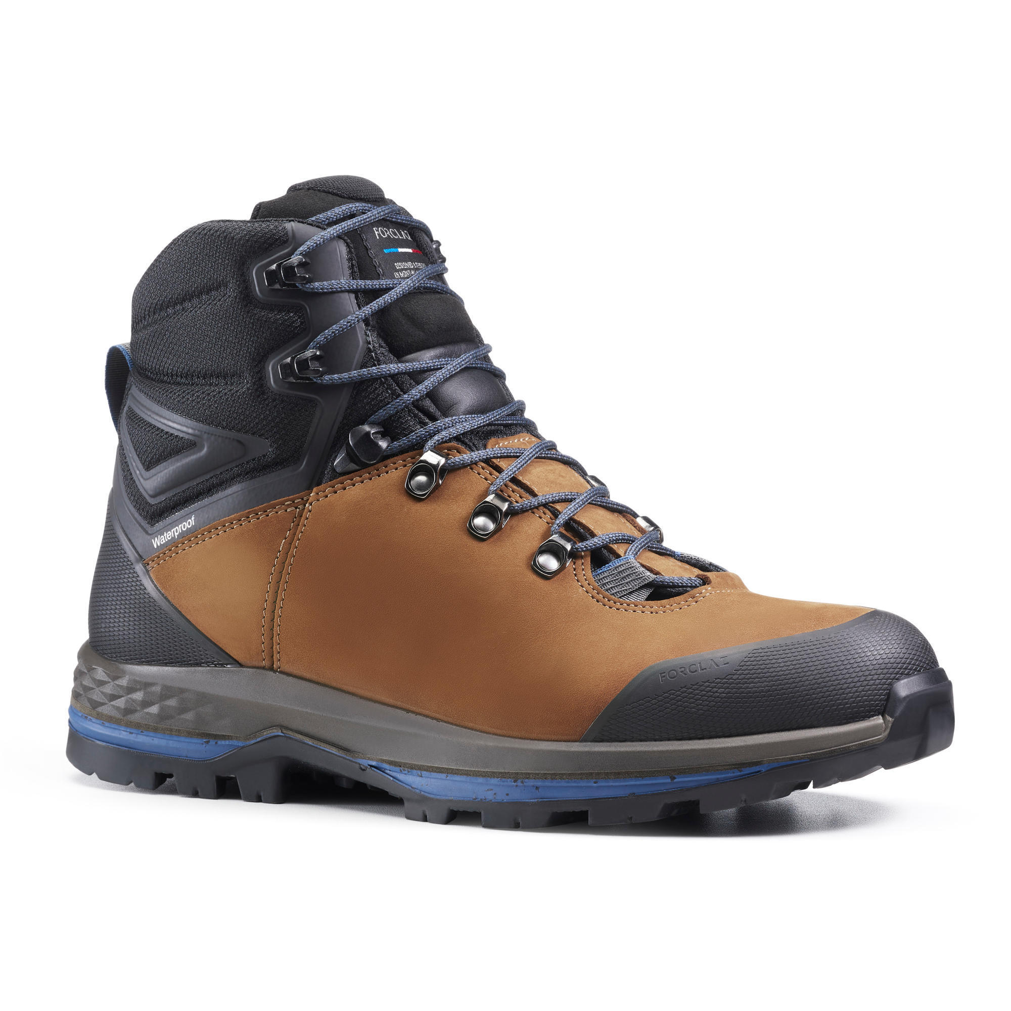 Forclaz Trekkingschuhe MT100 Leder wasserdicht Herren
