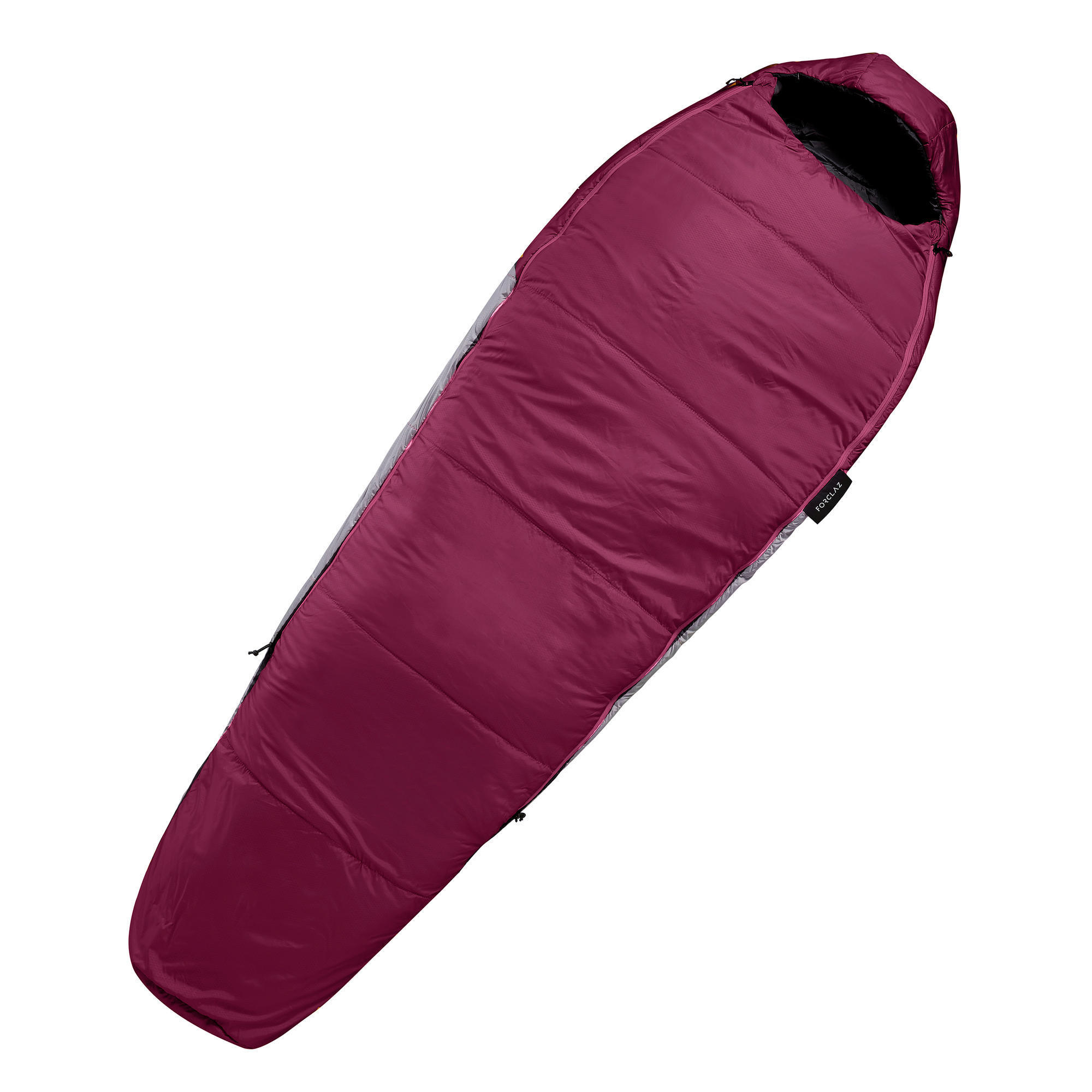 Forclaz Schlafsack Trekking - MT500 5 °C Polyester gelb/grau