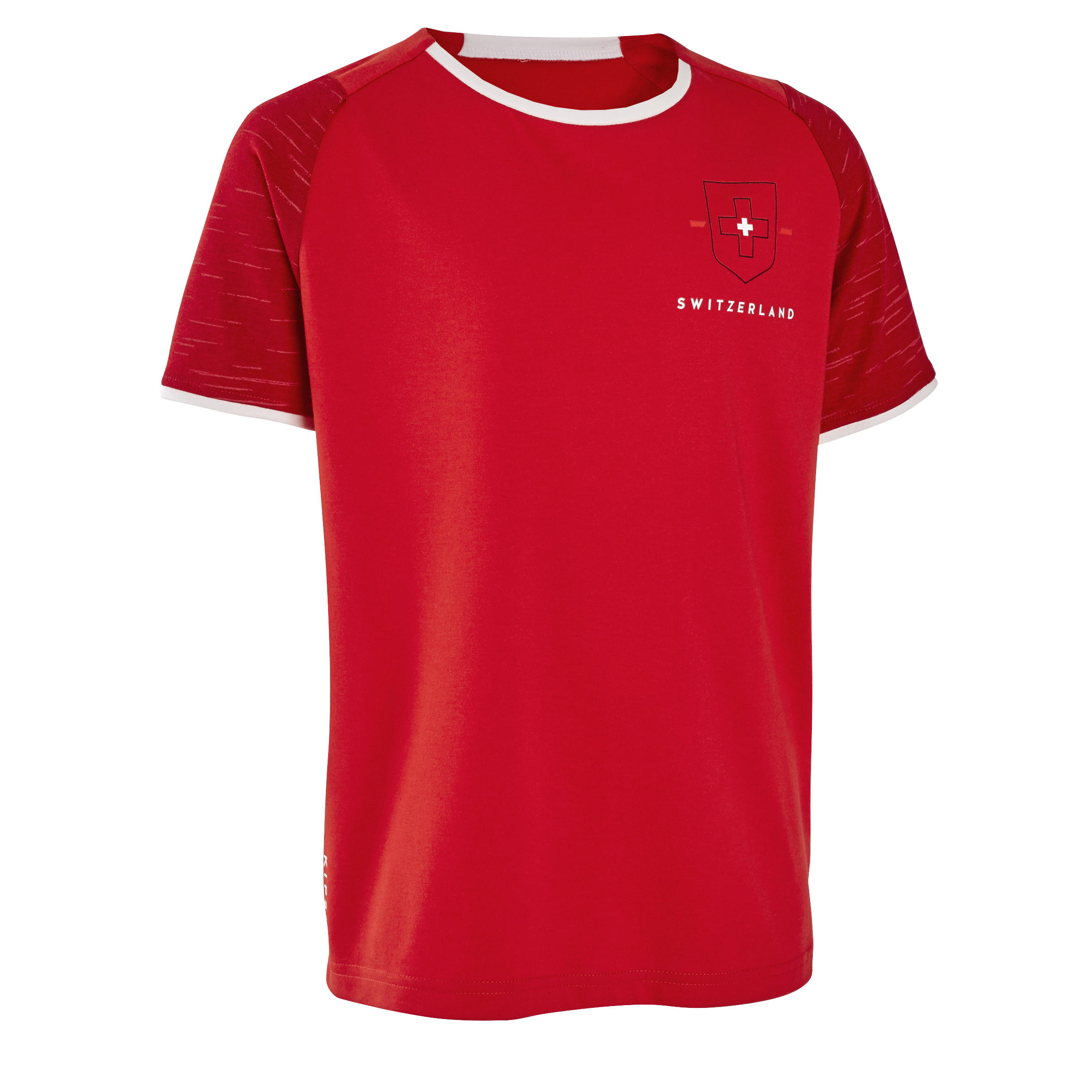 Kipsta Fußballtrikot FF100 Schweiz Kinder