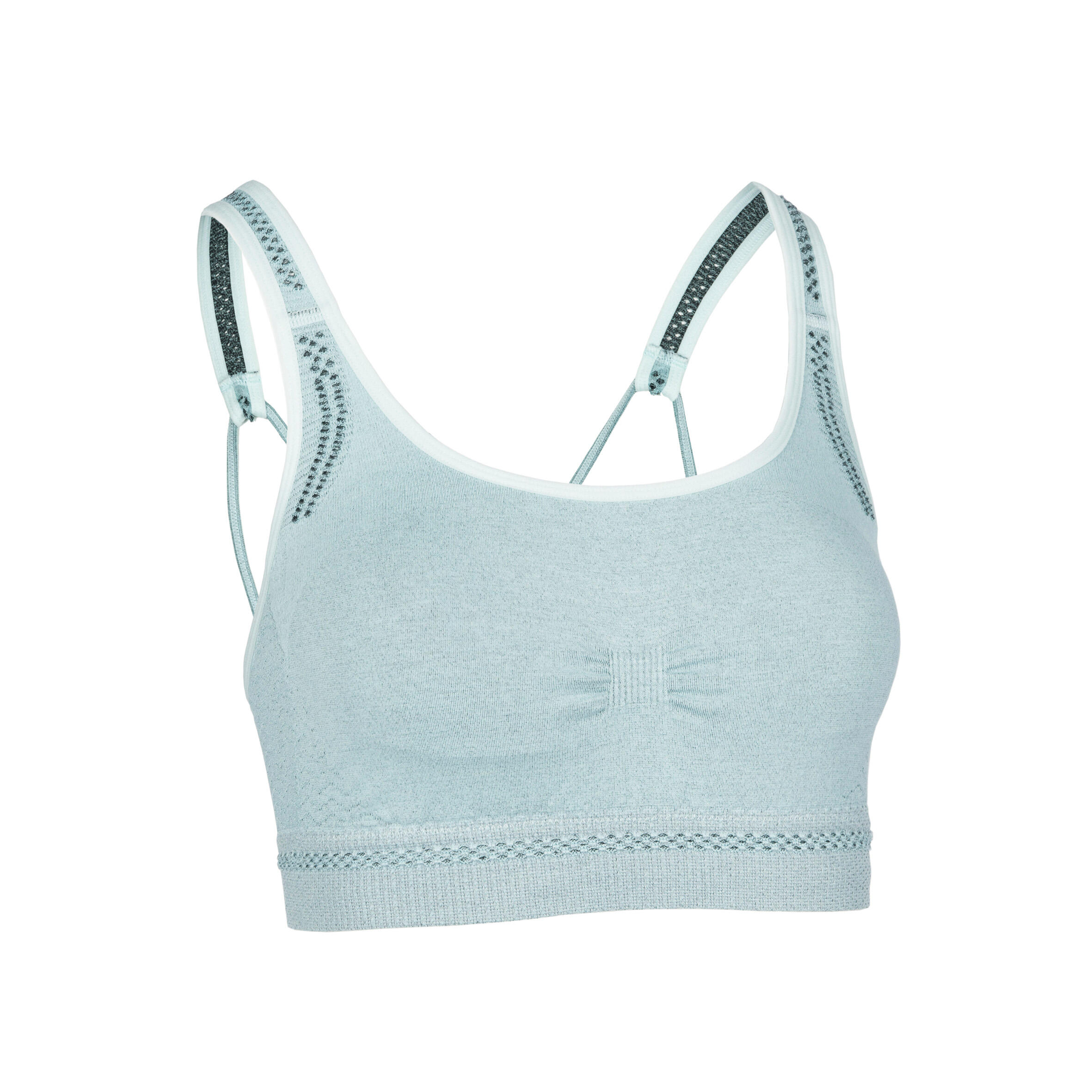 Kimjaly Bustier sanftes Yoga nahtlos schwarz