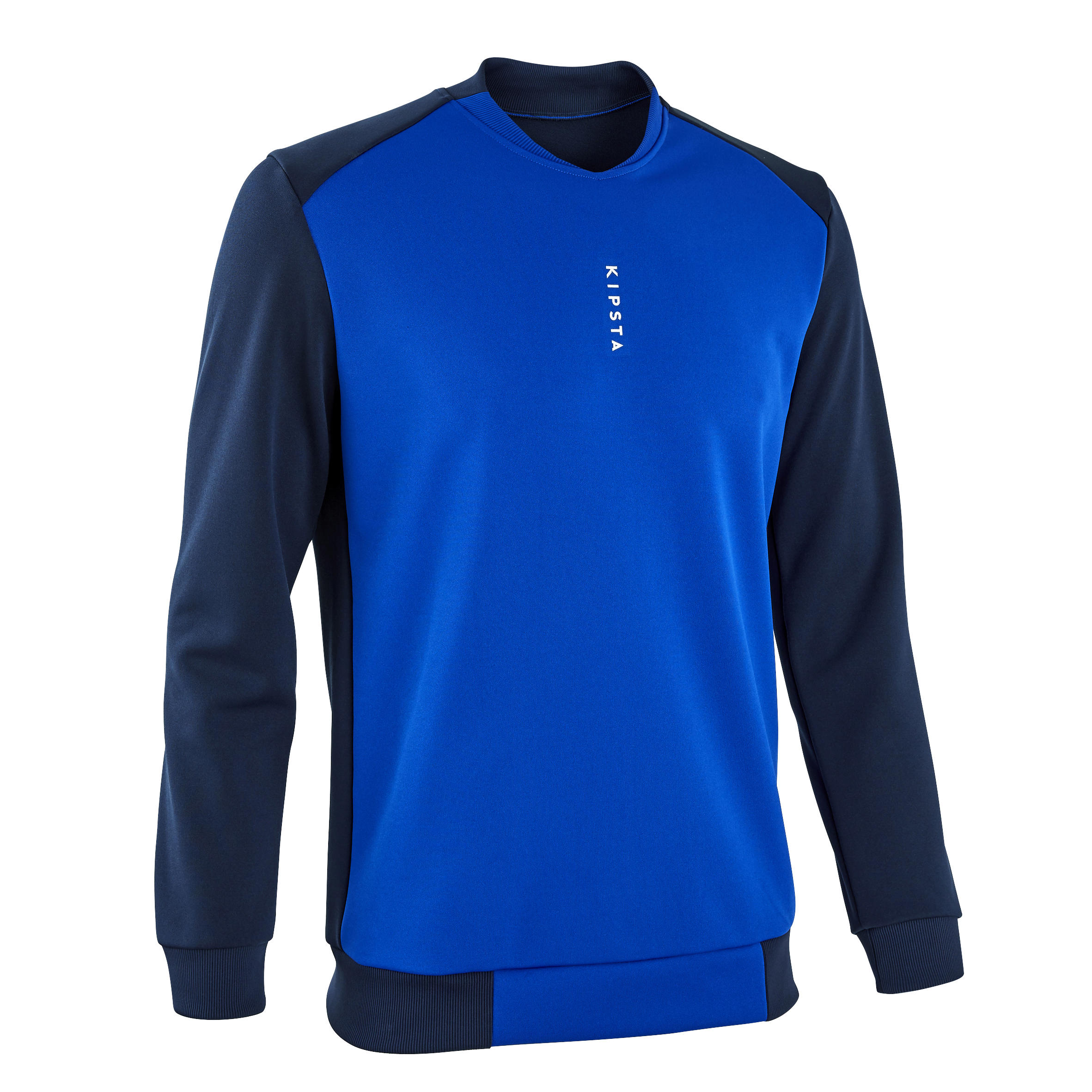 Kipsta Sweatshirt Fussball T100 Erwachsene schwarz