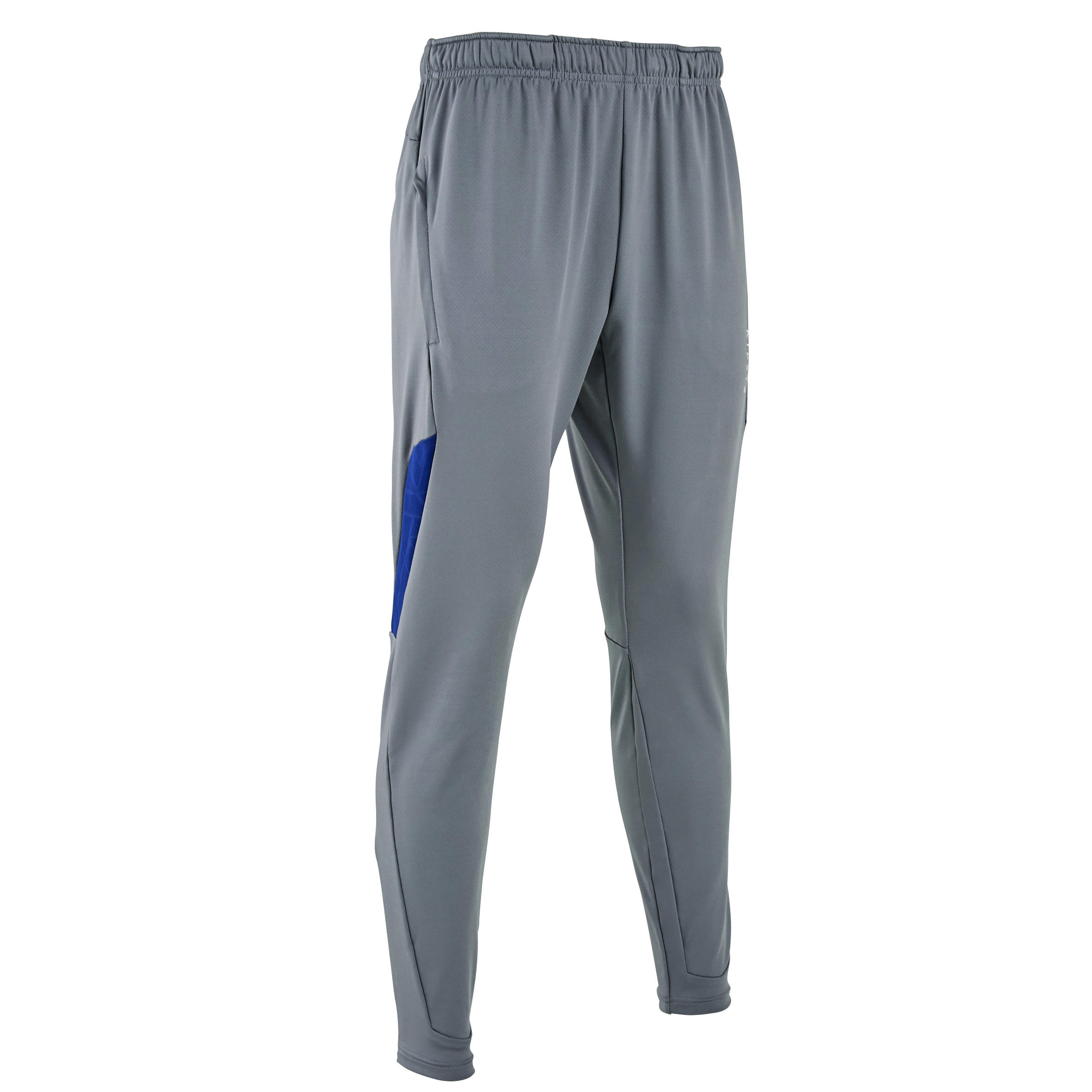 Kipsta Trainingshose Fussball T540 Erwachsene grau/blau