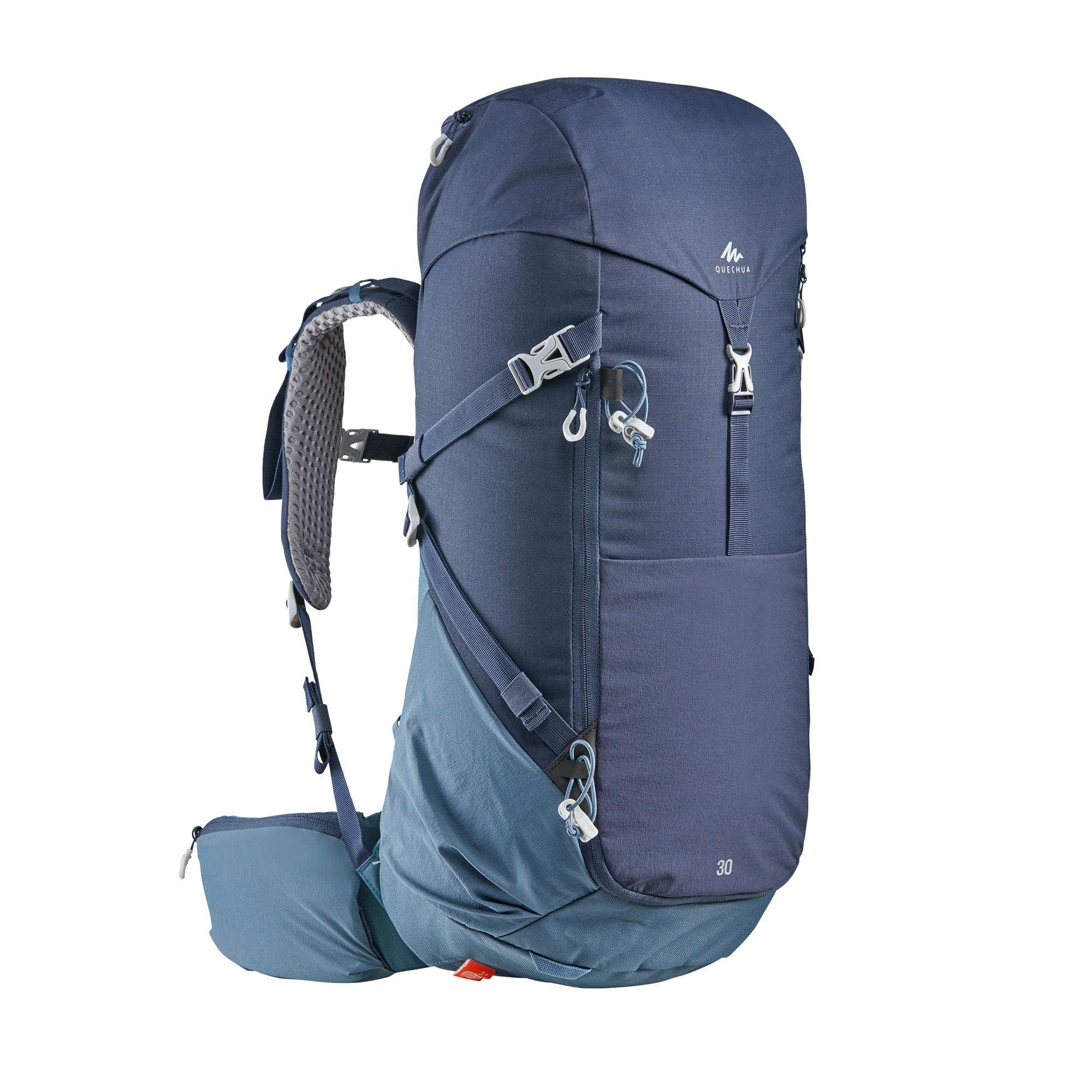 Quechua Wanderrucksack Bergwandern MH500 30 Liter grau