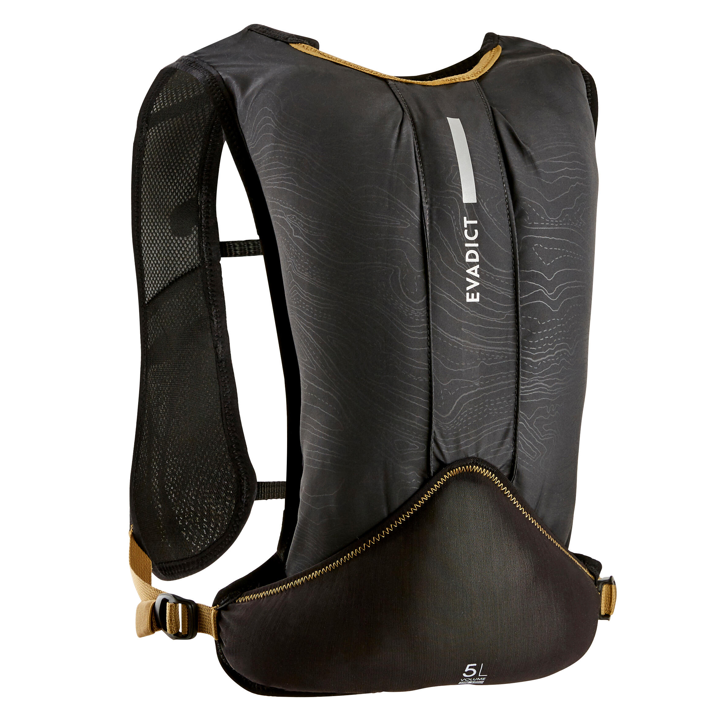Evadict Trailrucksack Trinkrucksack Basic 5 Liter schwarz/bronze