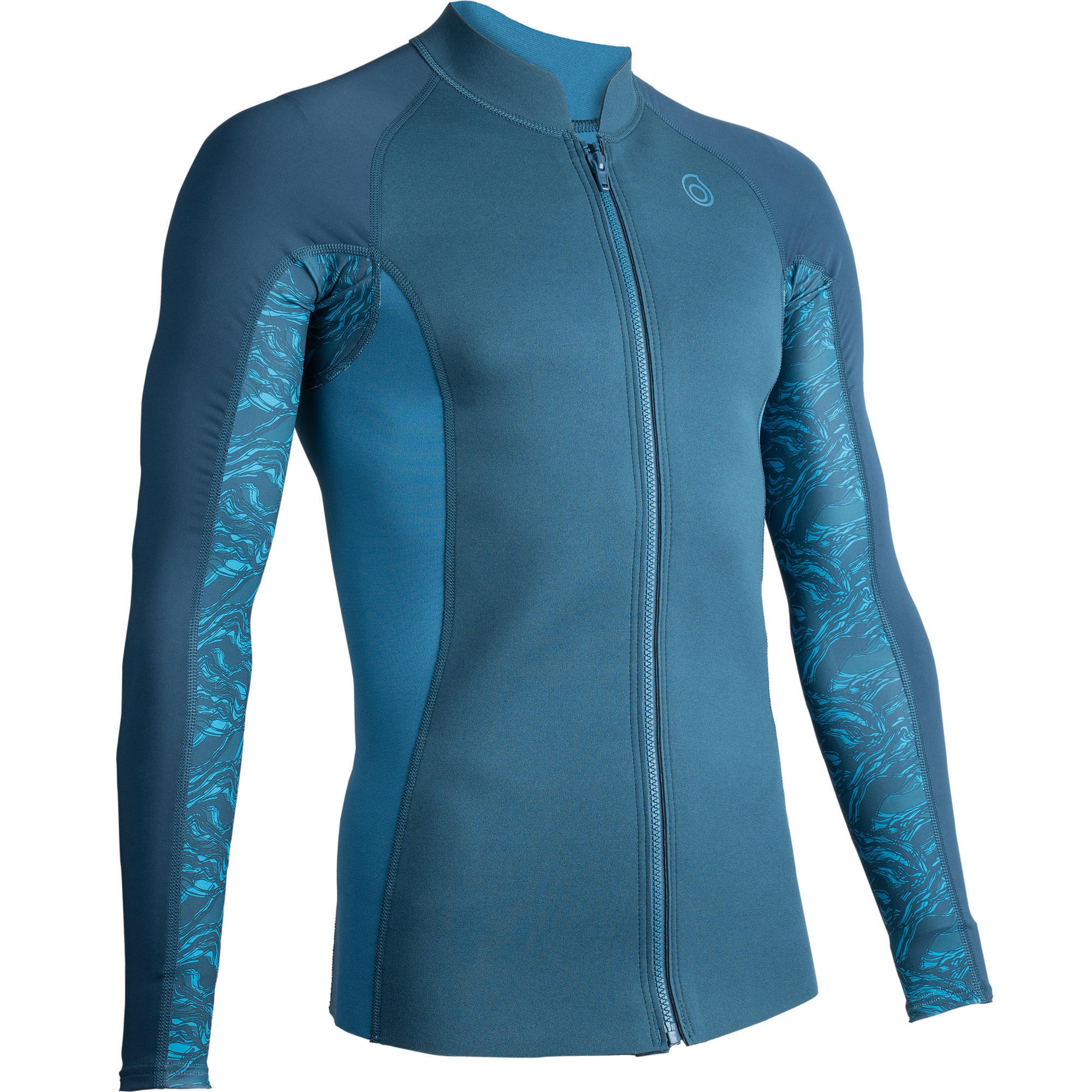 Subea Neopren-Top 500 langarm Herren marineblau