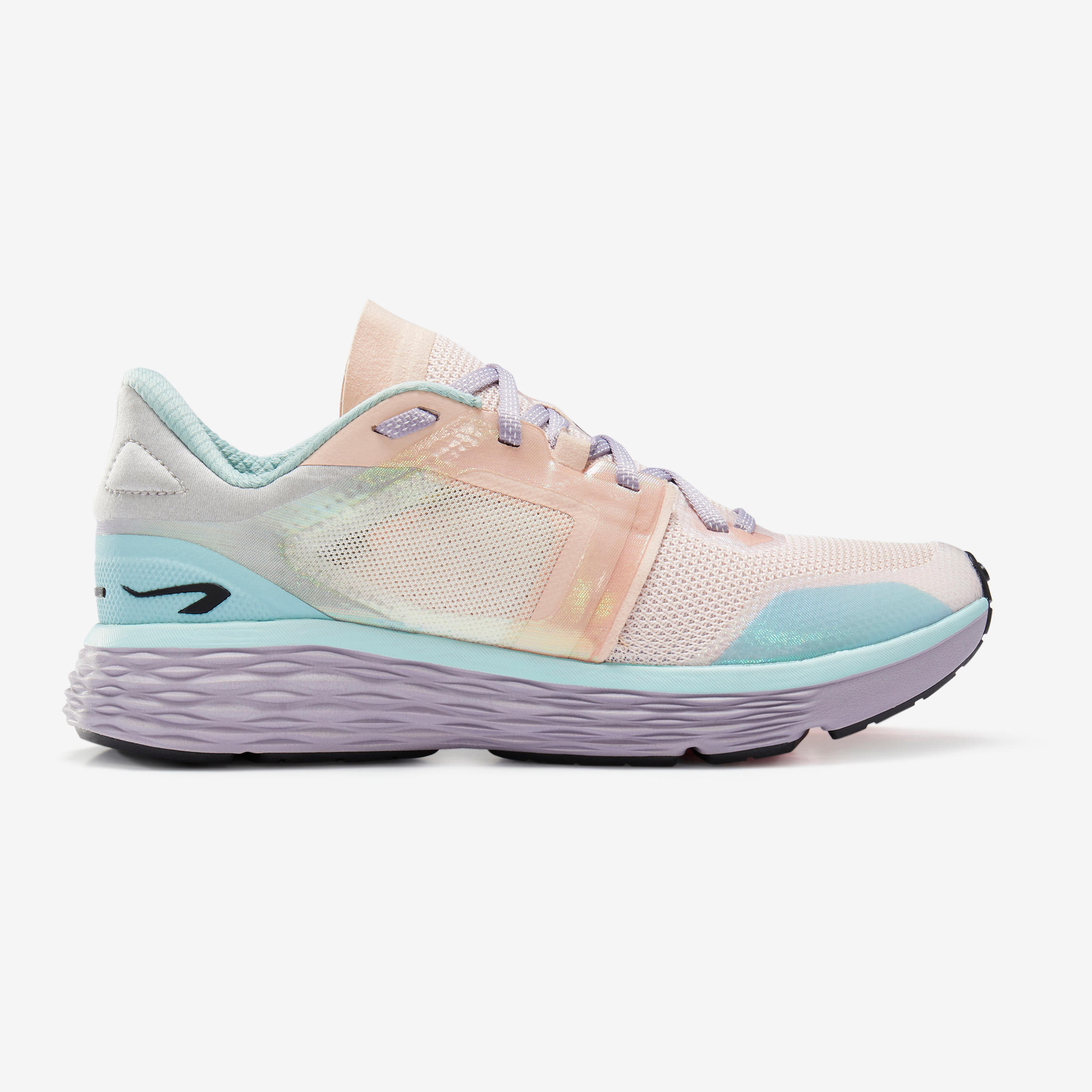 Kalenji Laufschuhe Run Comfort Damen pastellfarben