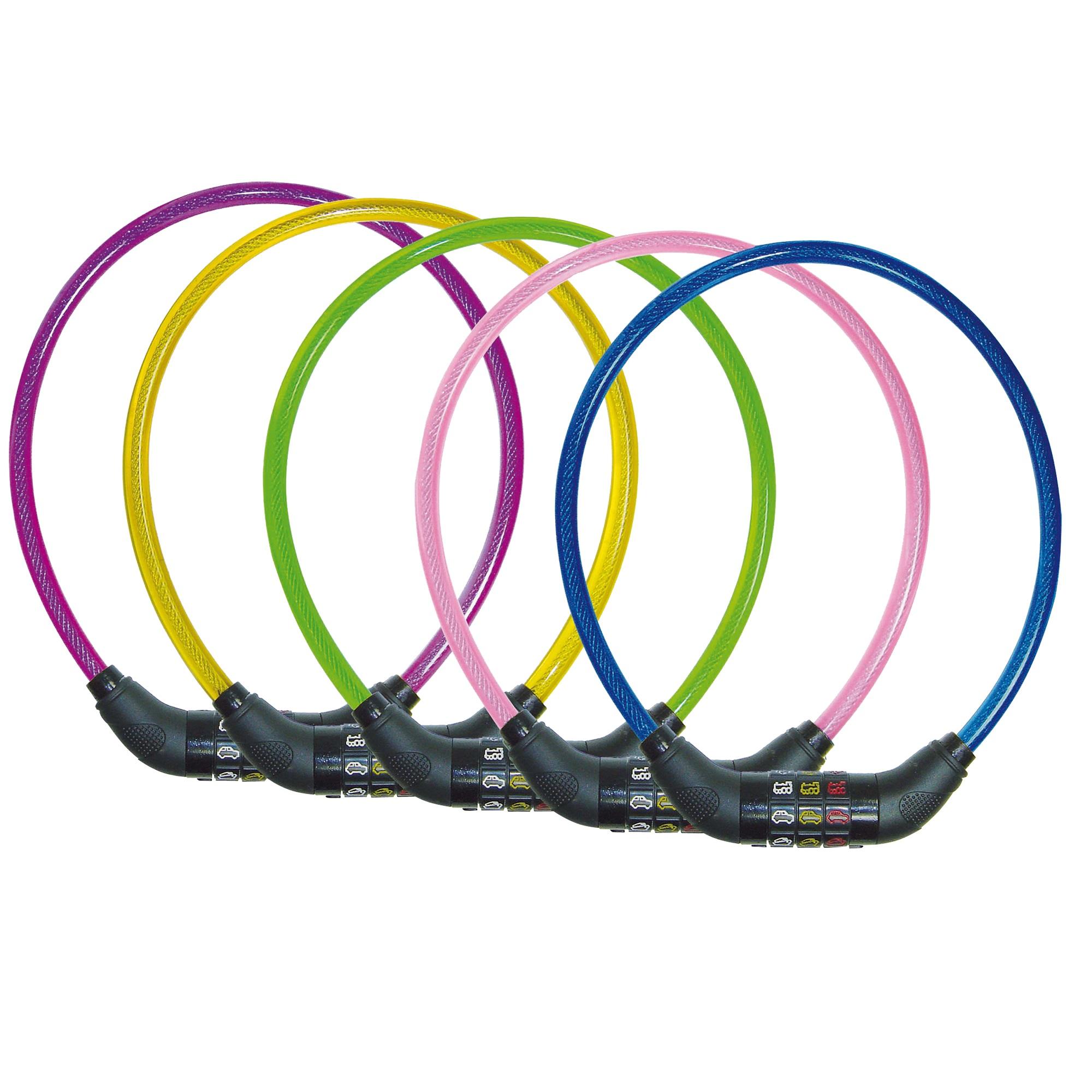 Blue Bird Fahrradschloss für Zubehör Kabelschloss mit Symbolen