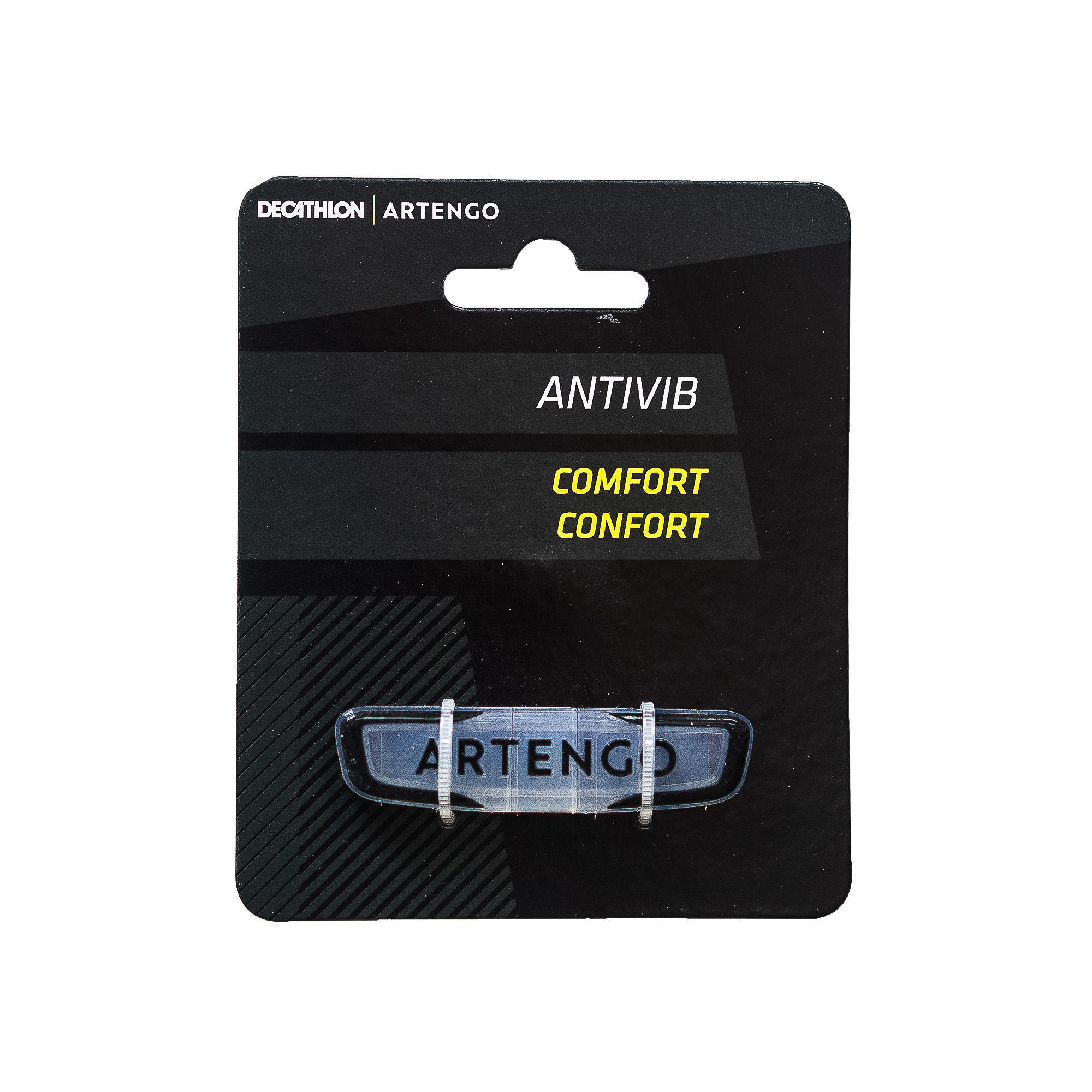 Artengo Vibrationsdämpfer Tennis Komfort durchsichtig