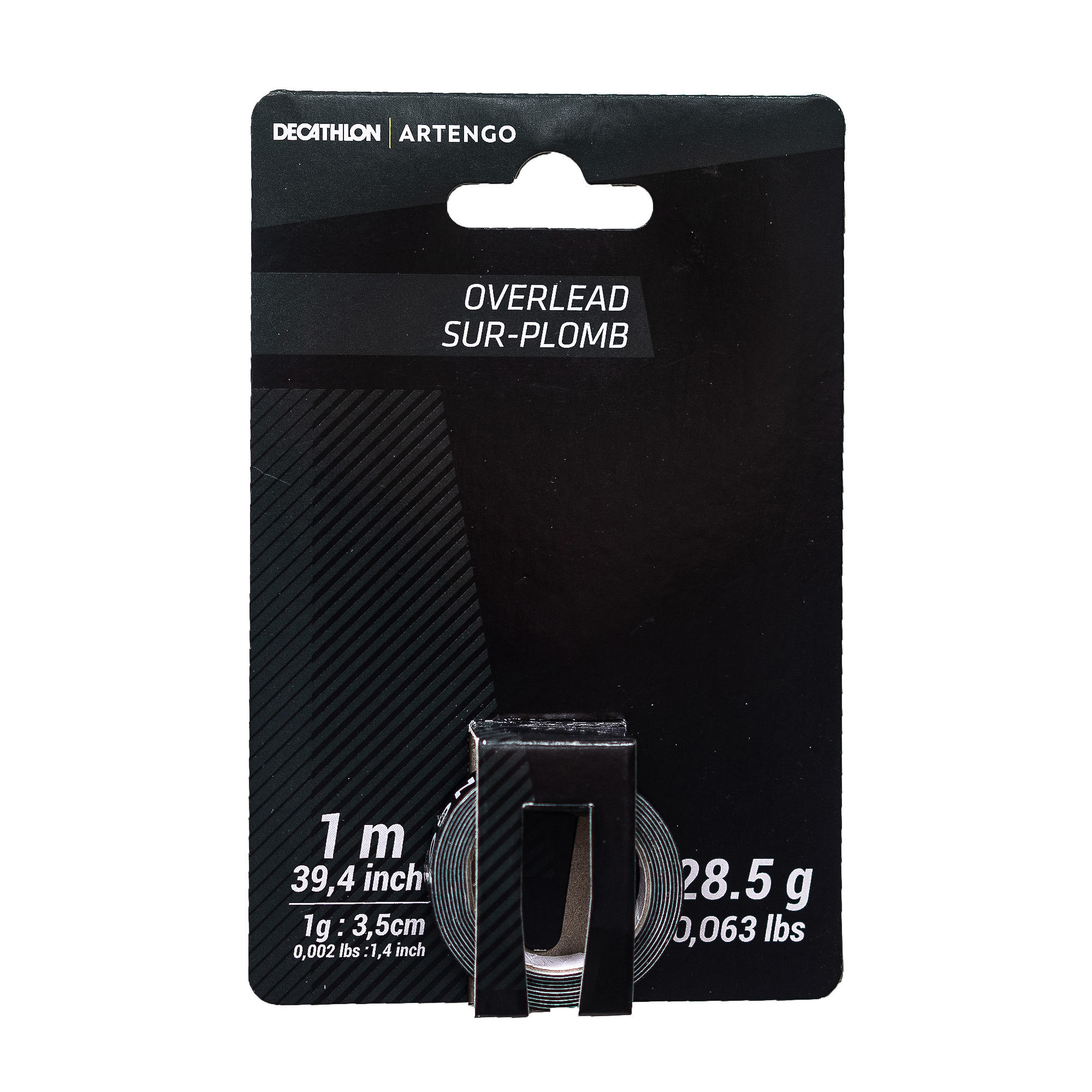 Artengo Bleiband Overlead Tennis dunkelgrau