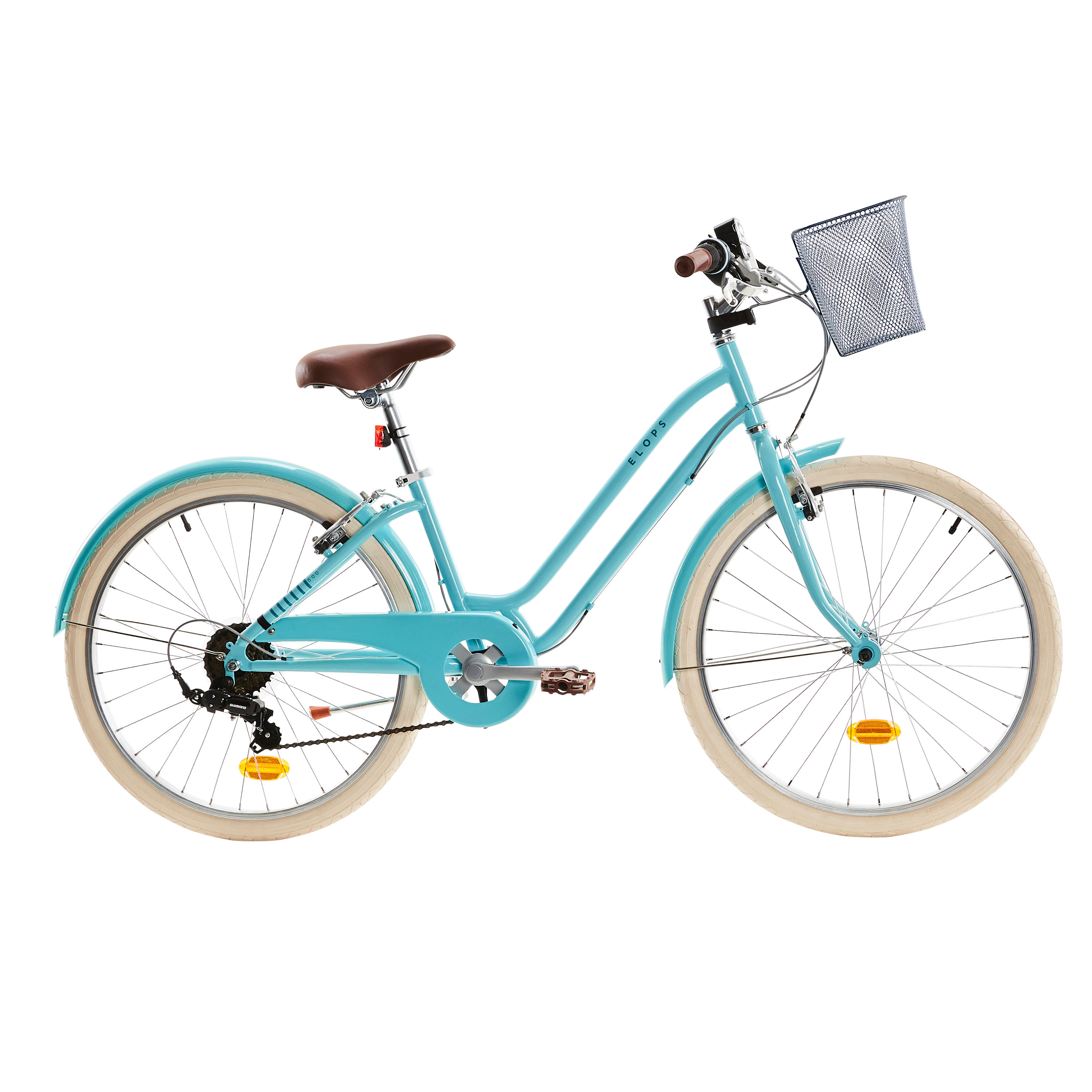 Btwin Kinder City Bike 24 Zoll Elops 500 mint