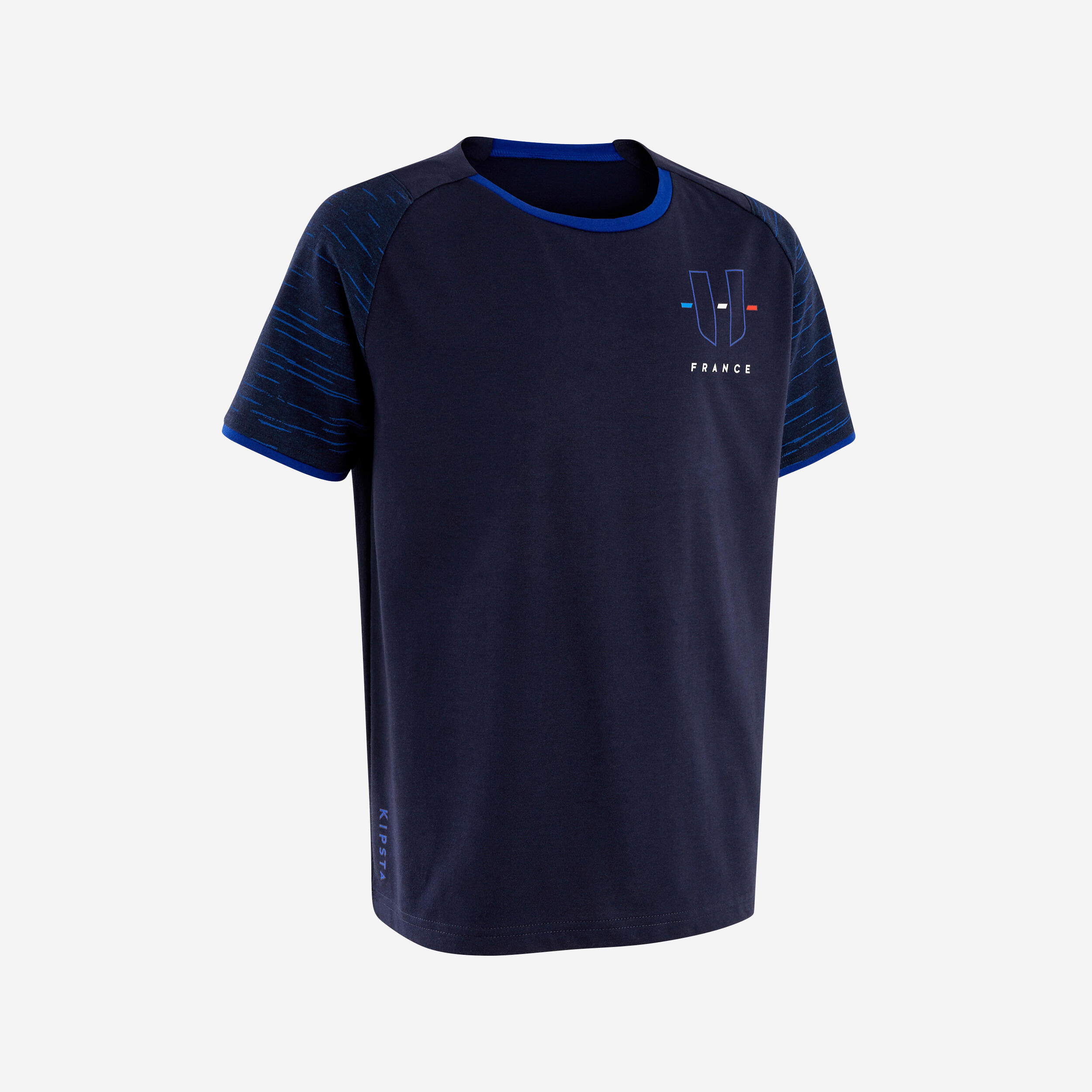 Kipsta Fussballshirt FF100 Frankreich Auswärts 22 Kinder