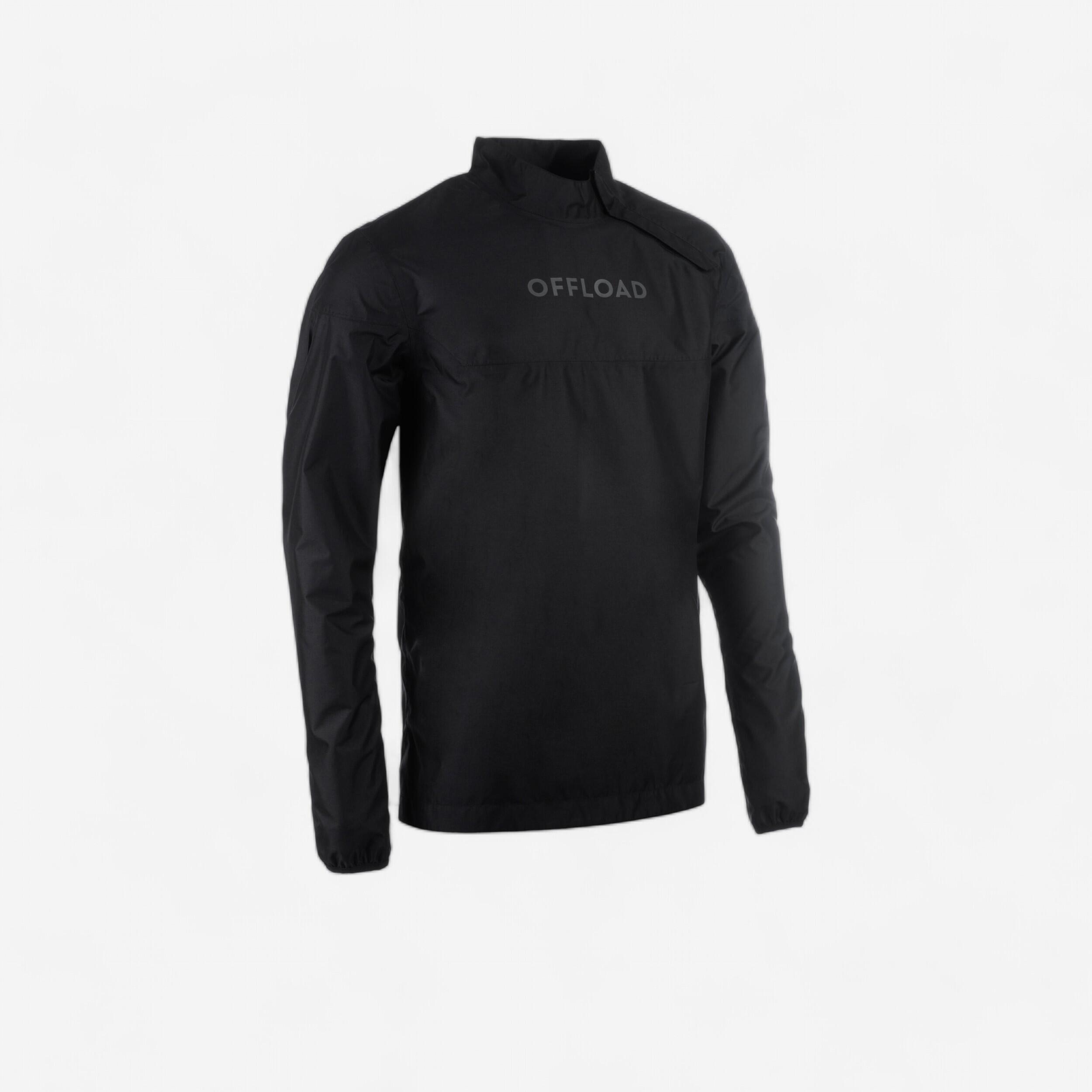 Offload Rugbyshirt Smocktop winddicht Offload Erwachsene schwarz