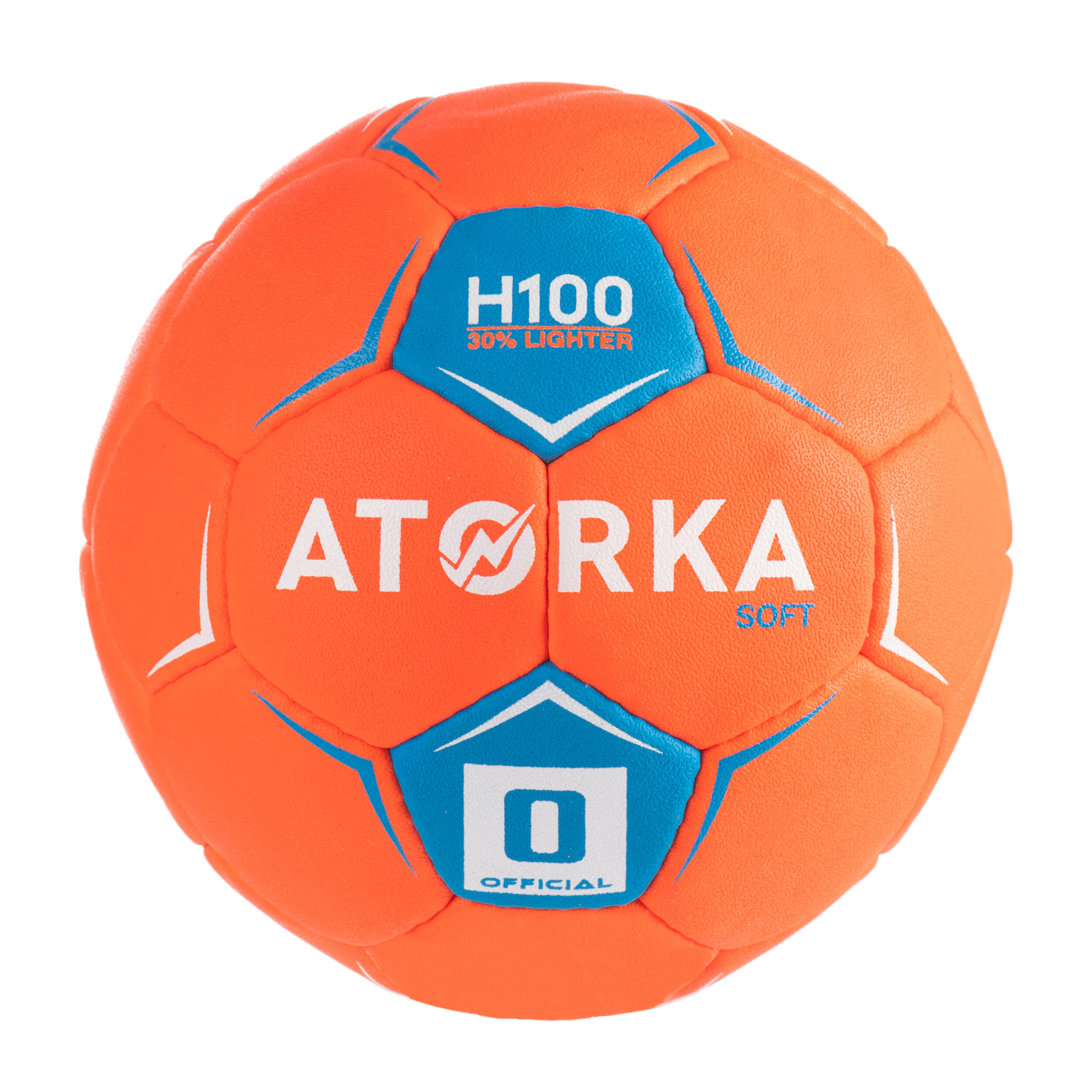 Atorka Handball H100 Soft Größe 0 Kinder orange