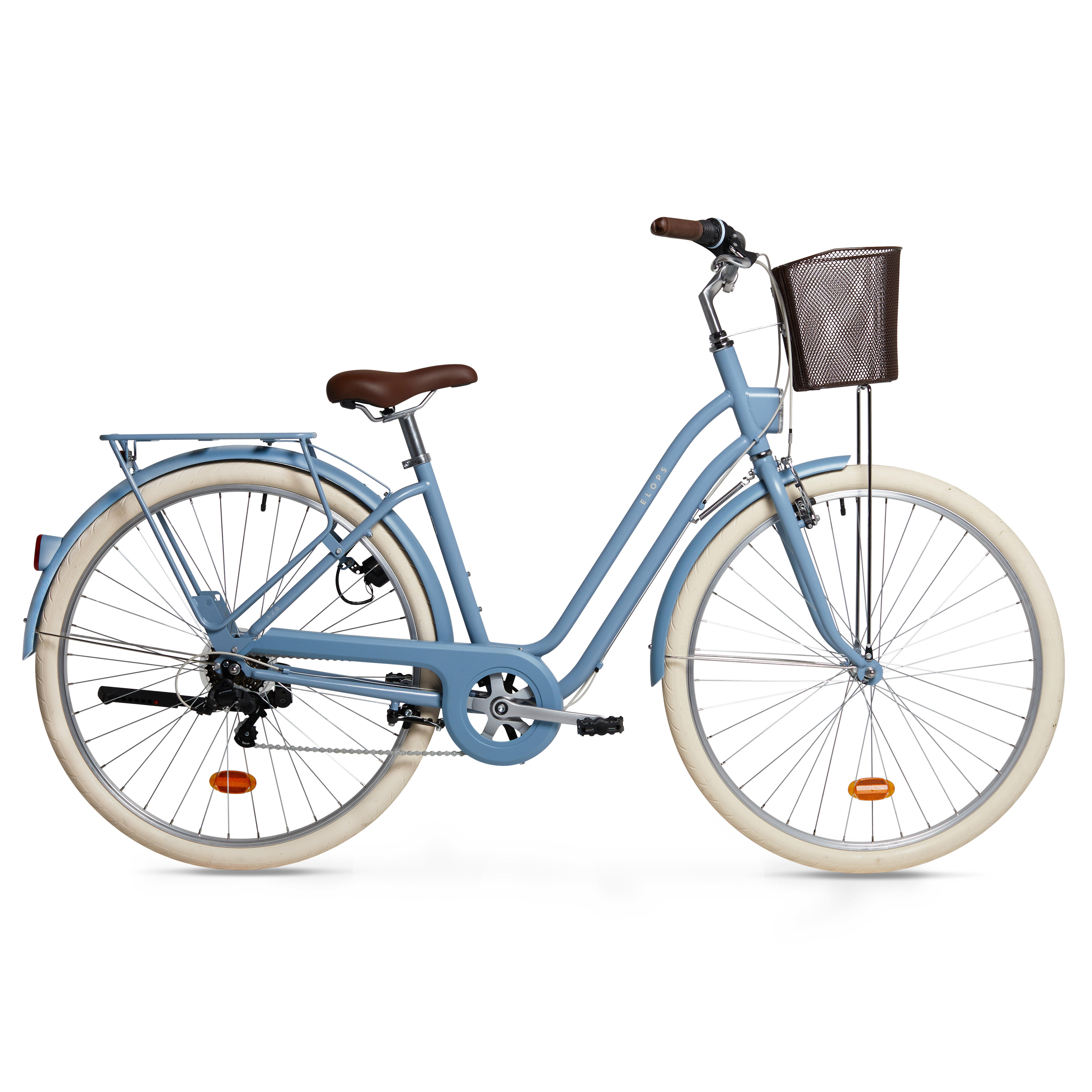 Elops City Bike 28 Zoll Elops 520 LF Damen blau