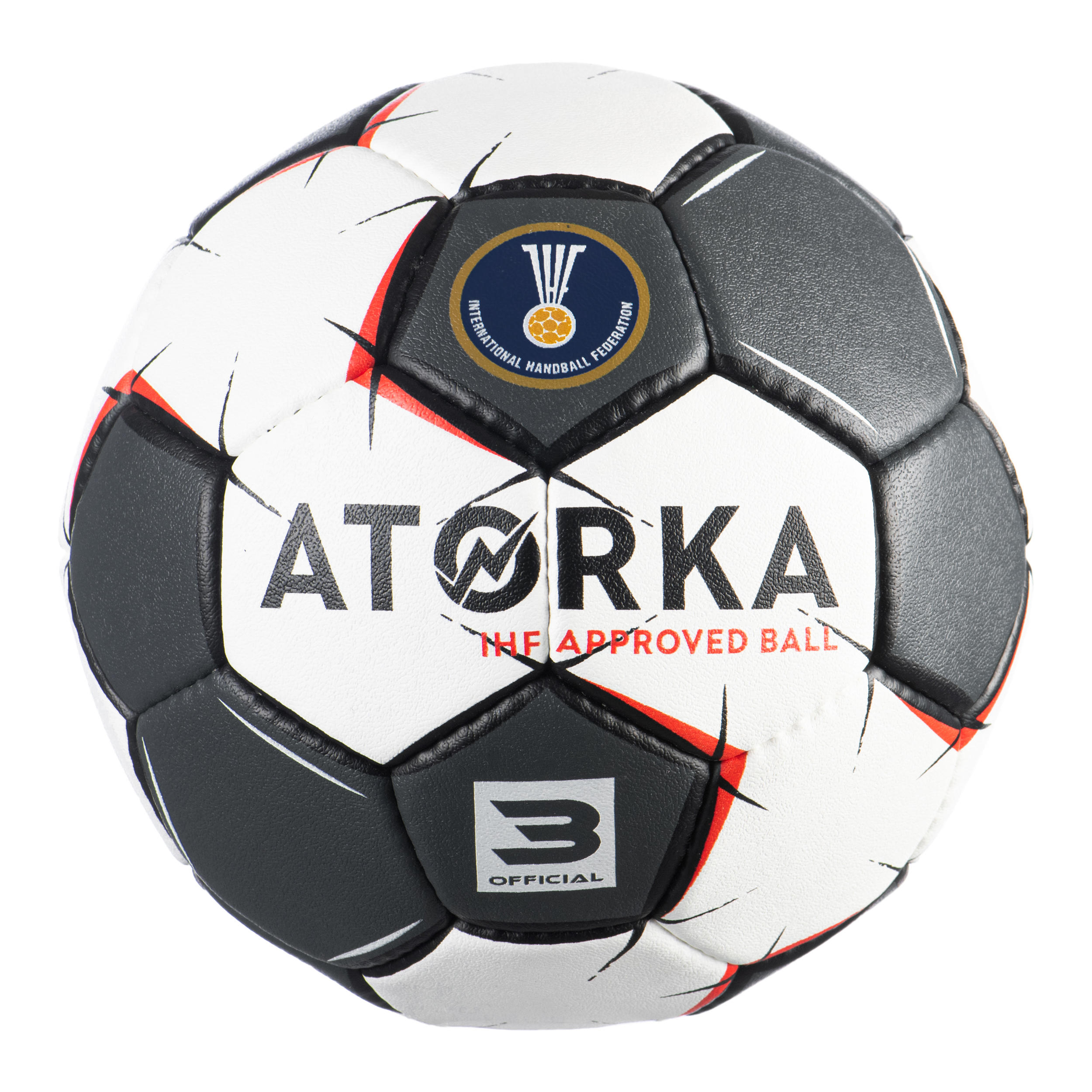 Atorka Handball H900 Größe 3 Herren grau/weiss