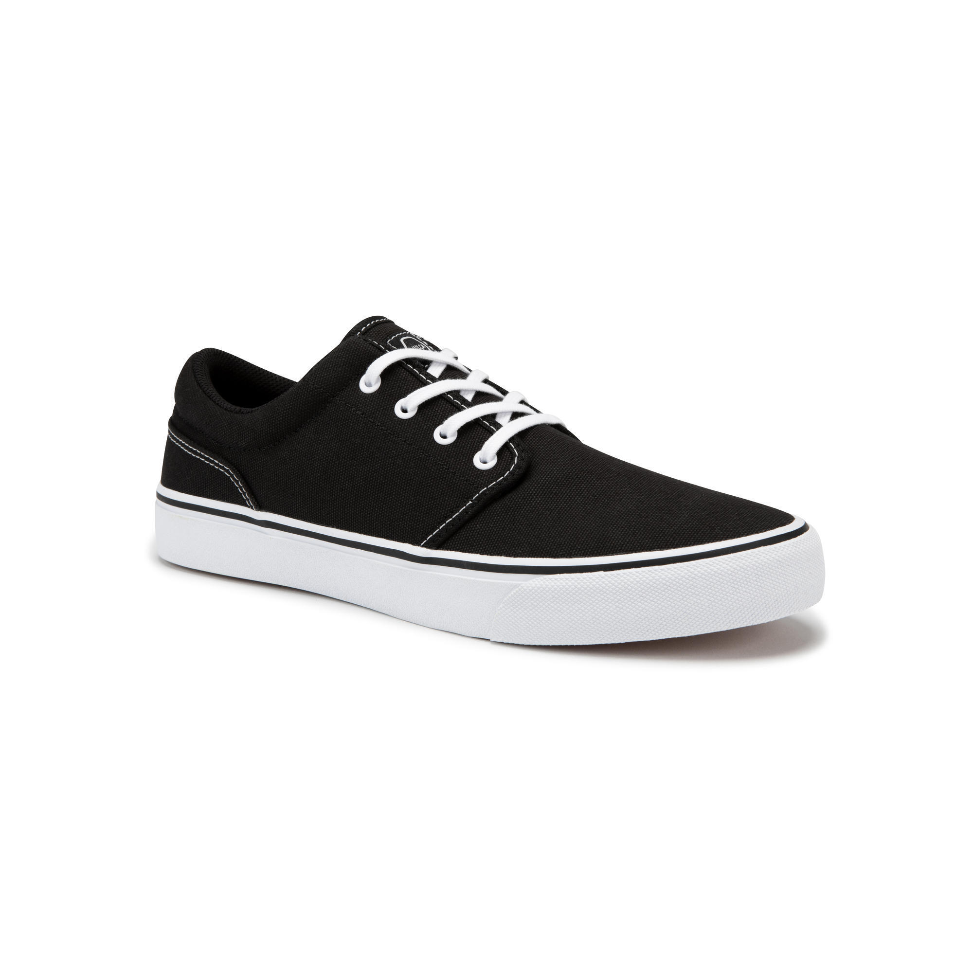 Oxelo Skaterschuhe Vulca 100 Sneaker Erwachsene schwarz/weiss