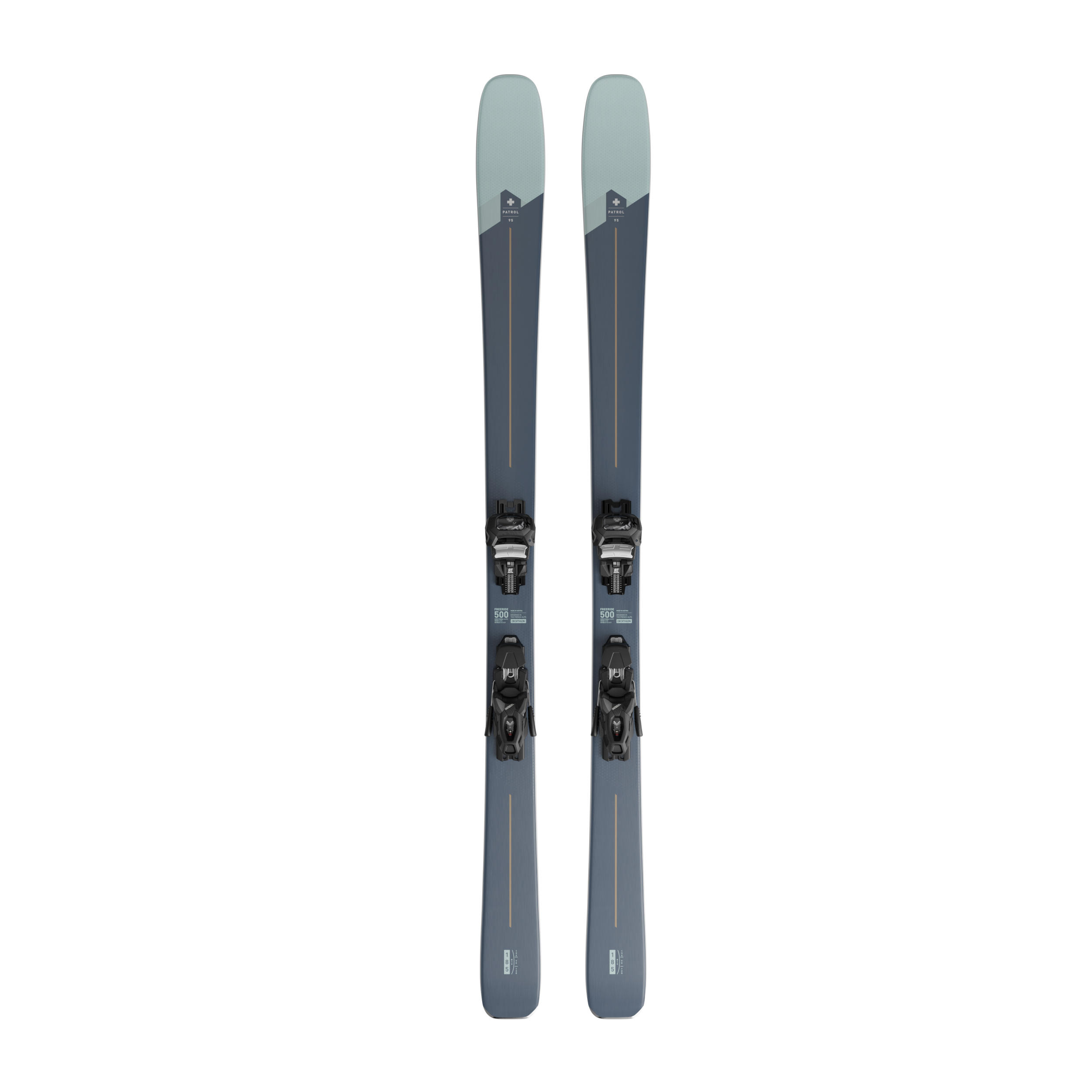 Wedze Ski Freeride 500 PATROL 95 Damen MIT BINDUNG