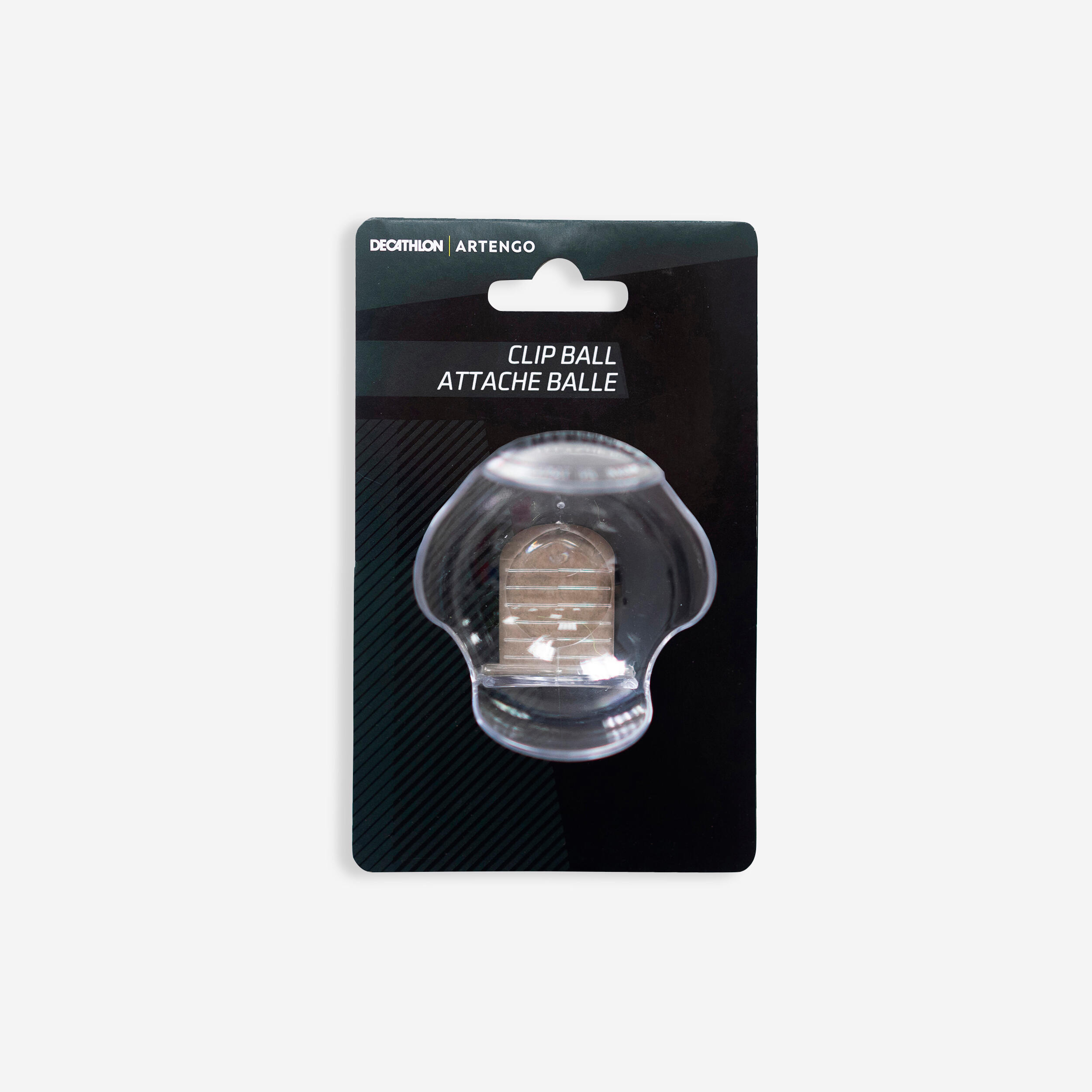 Artengo Tennisball-Halter Clipball transparent