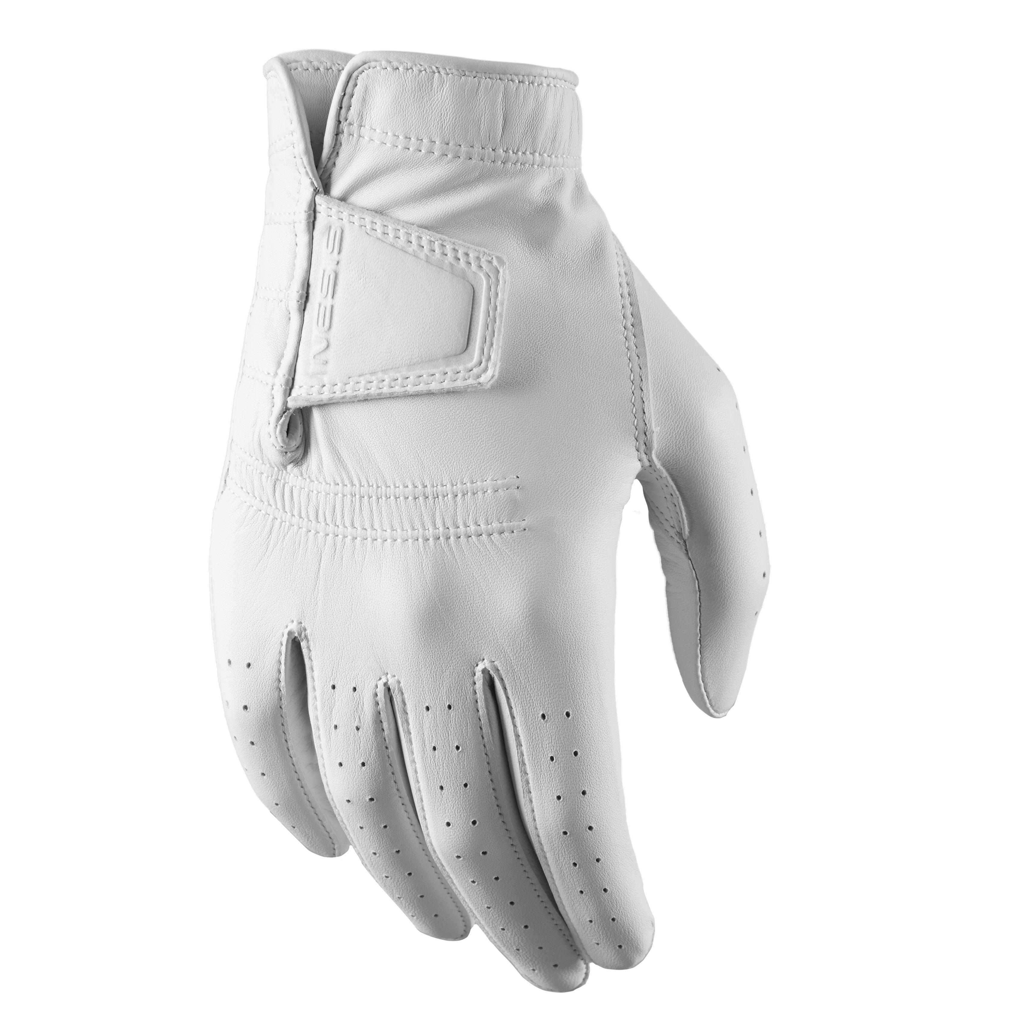 Inesis Golfhandschuh Tour Linkshand Herren weiss