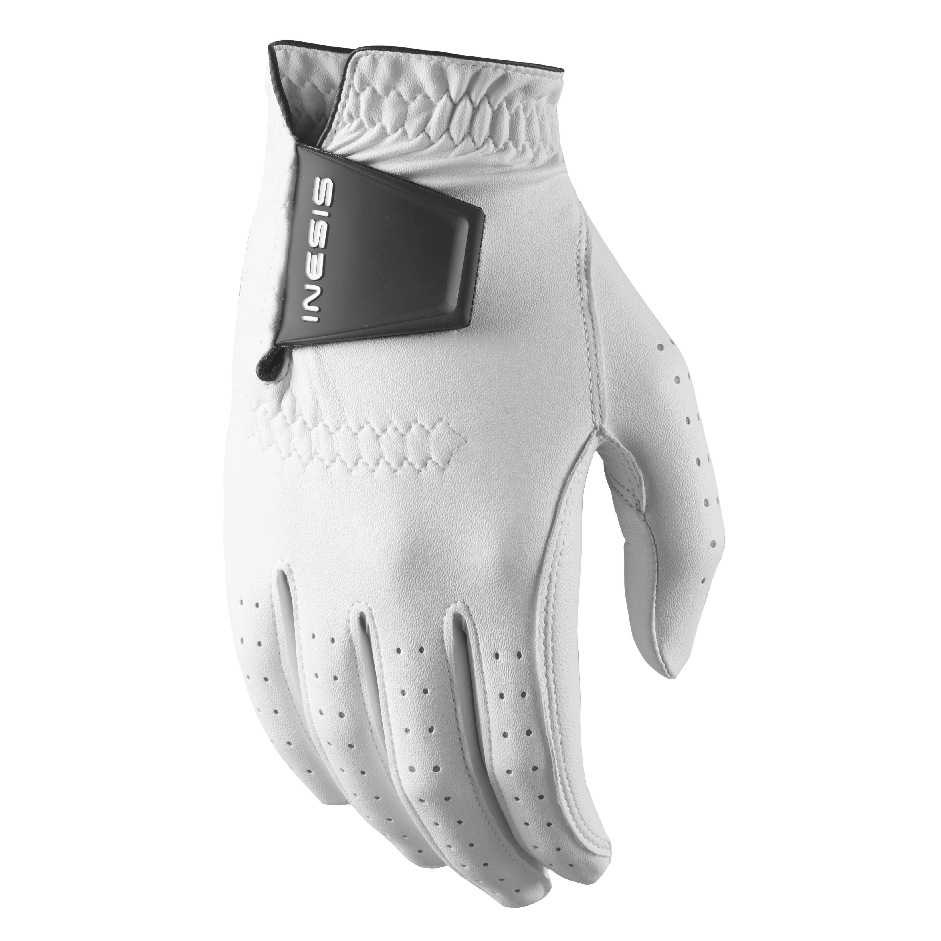 Inesis Golfhandschuh Soft Linkshand Herren weiss