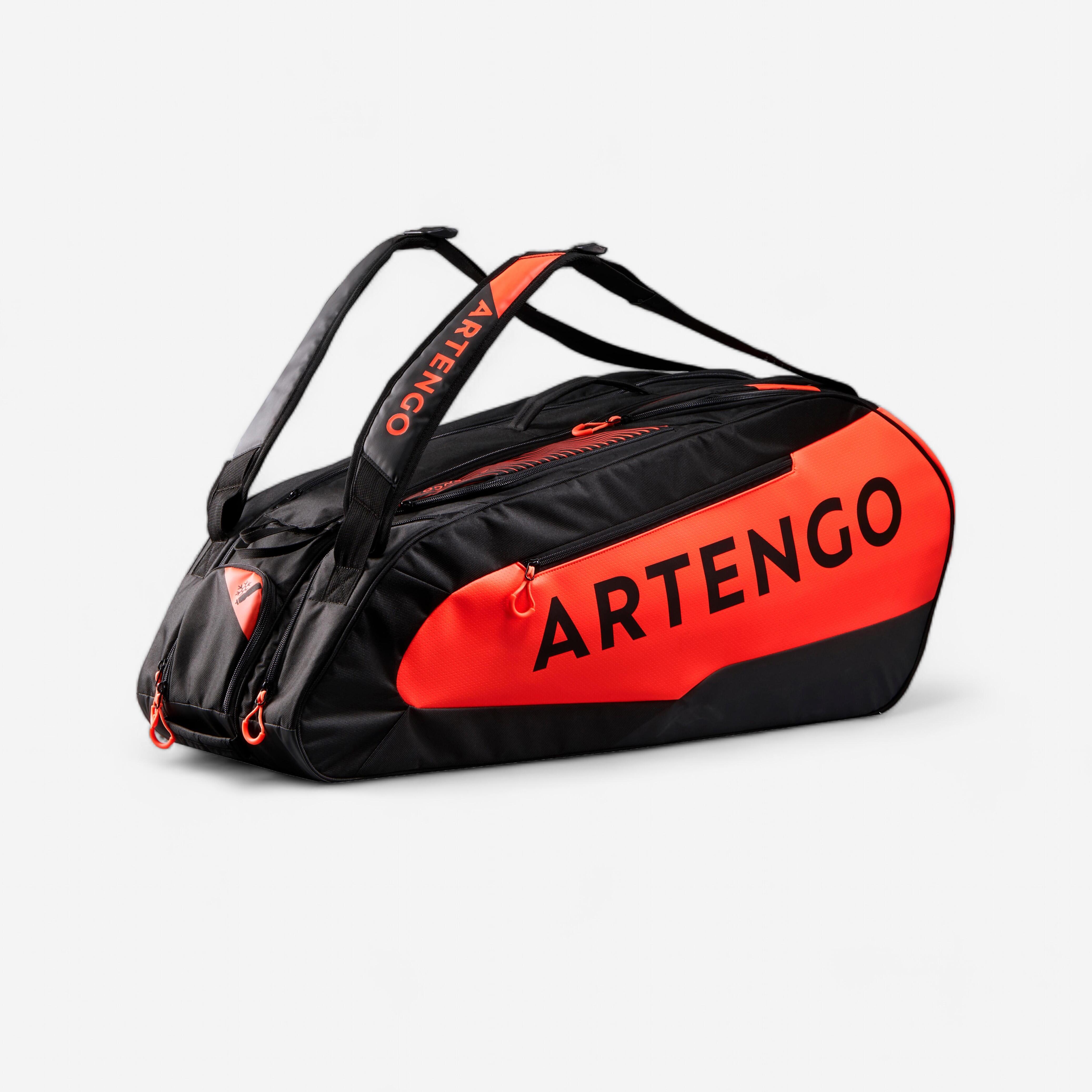Artengo Tennistasche 930 L 9er schwarz/orange