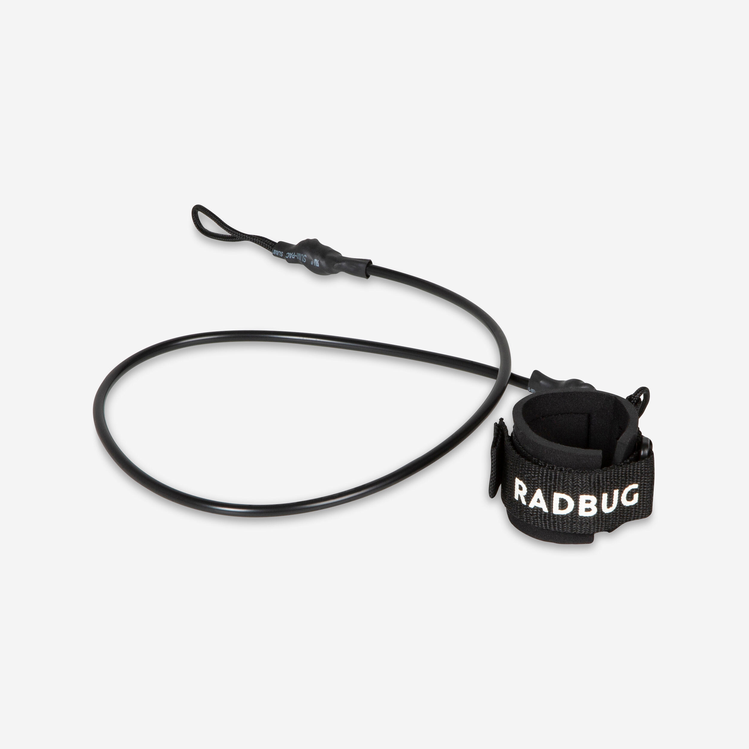 Radbug Leash Bodyboard 100 Handgelenk Einsteiger schwarz