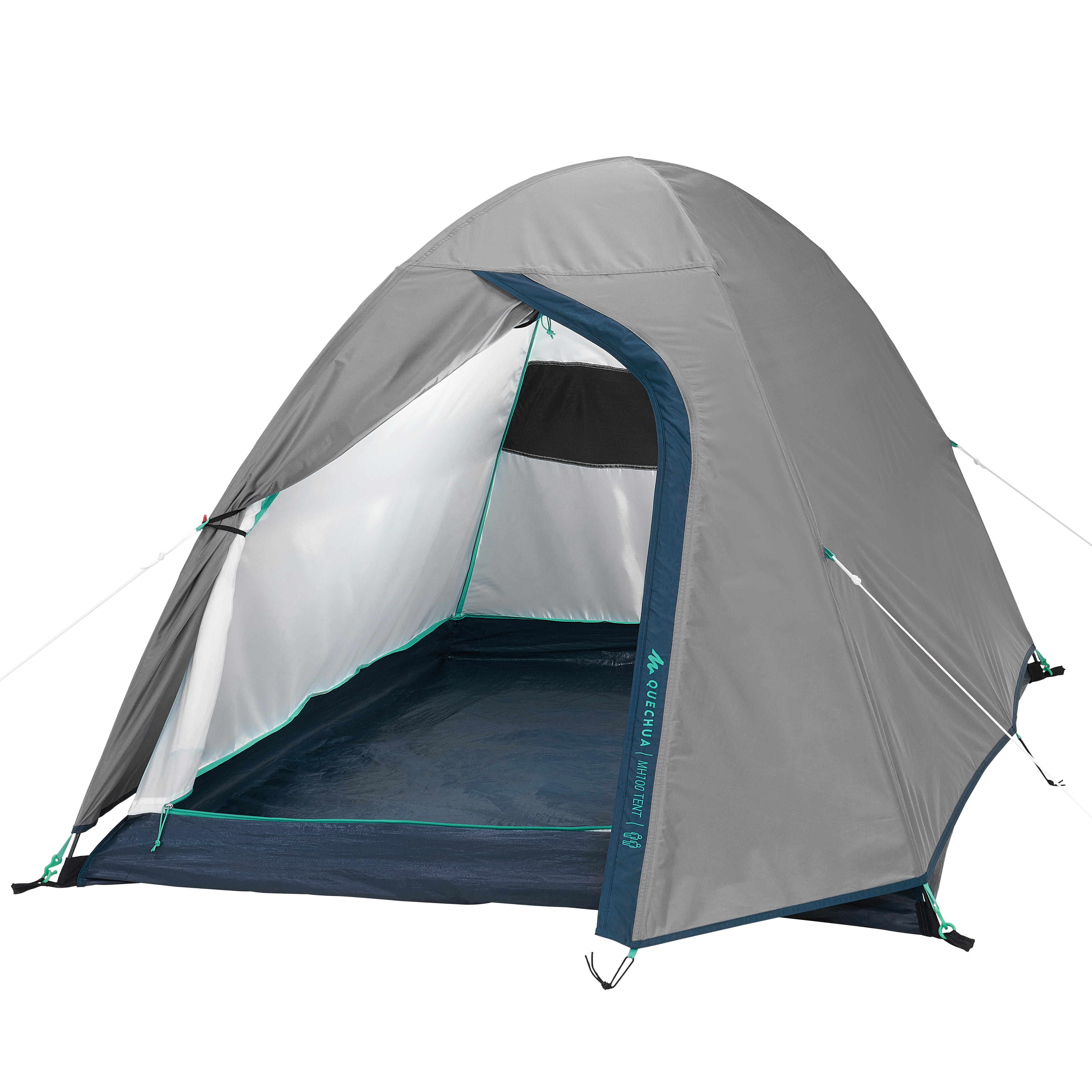 Quechua Campingzelt Stangenaufbau - MH100 für 2 Personen