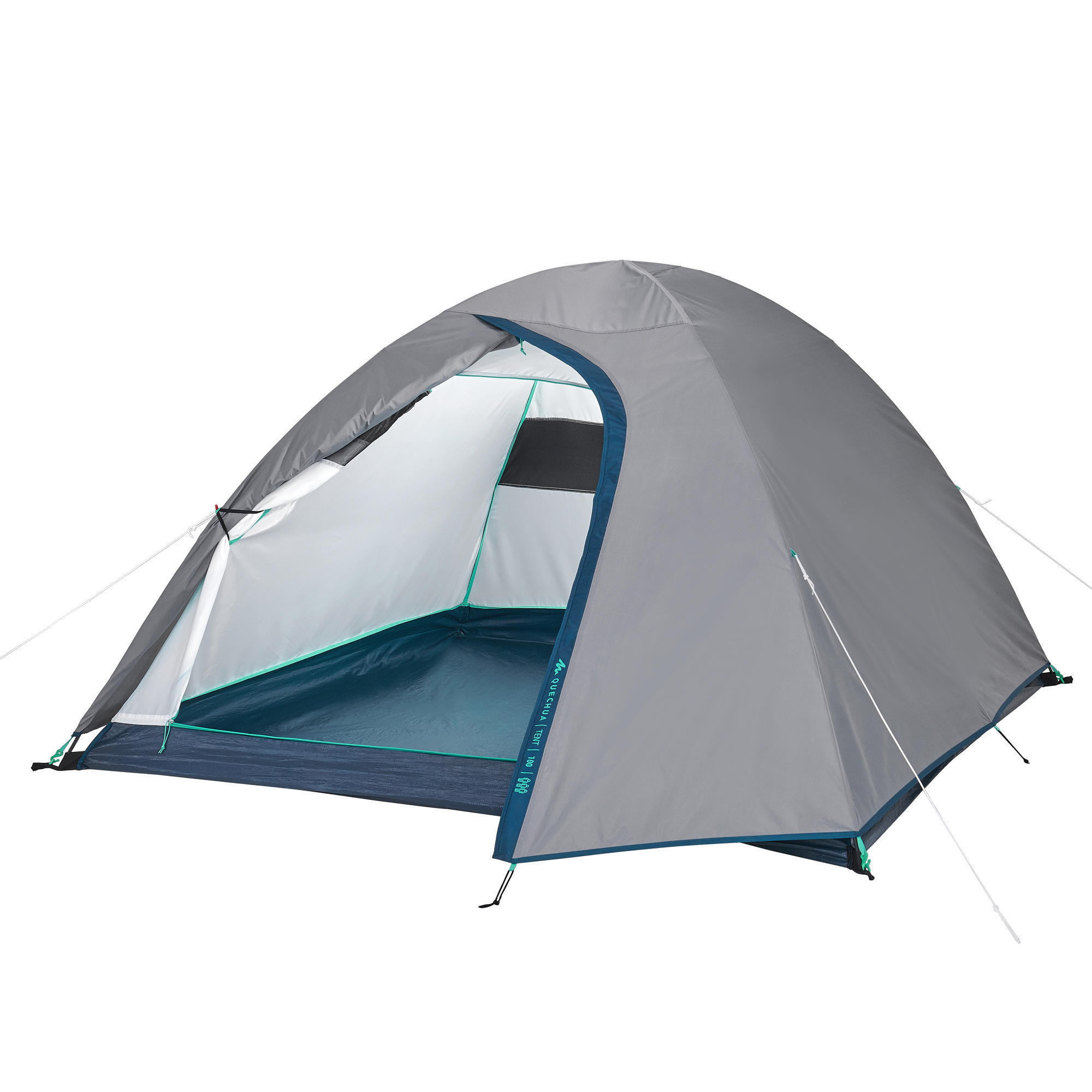 Quechua Campingzelt Stangenaufbau - MH100 für 3 Personen
