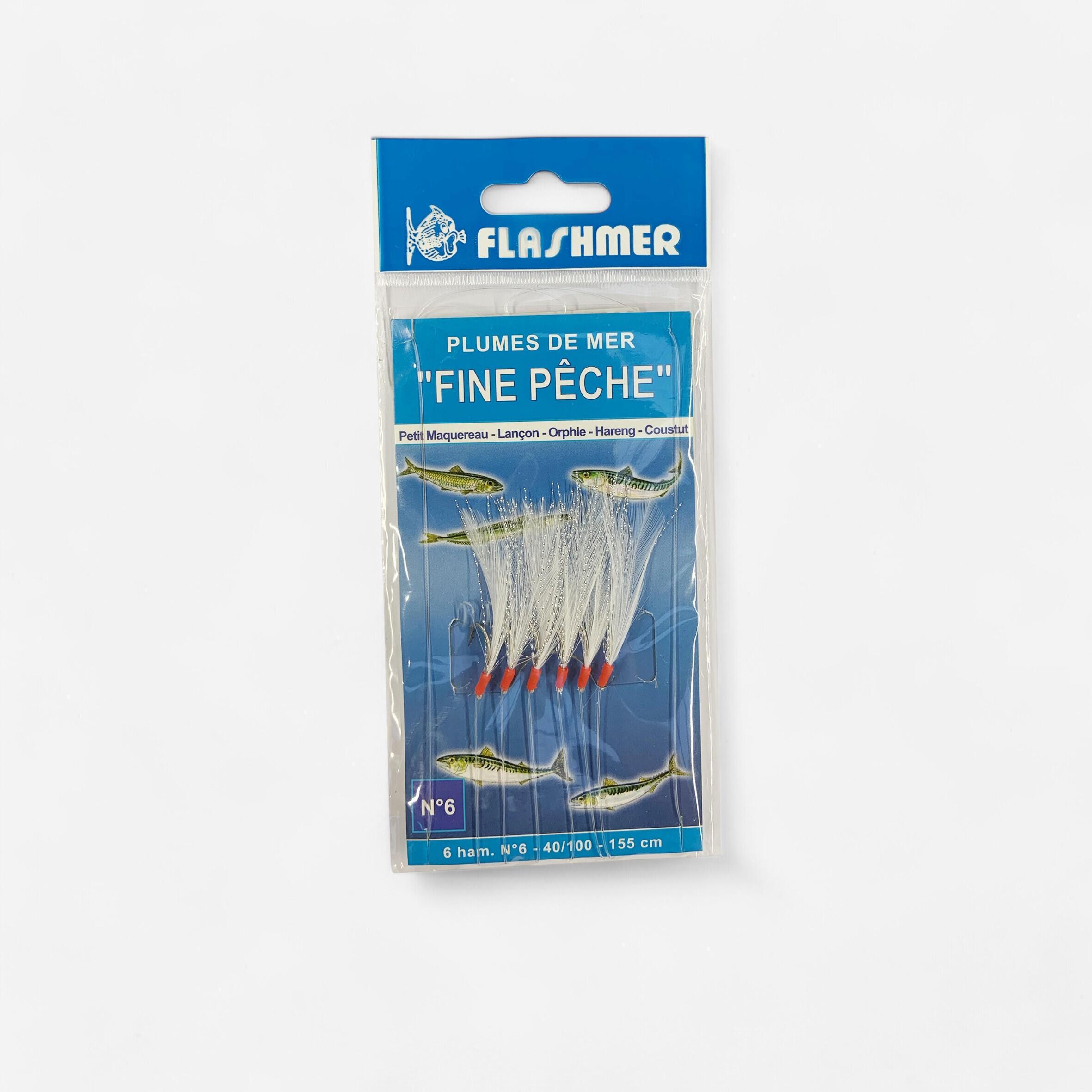 No Brand Paternoster dünn 6 Haken Nr. 6