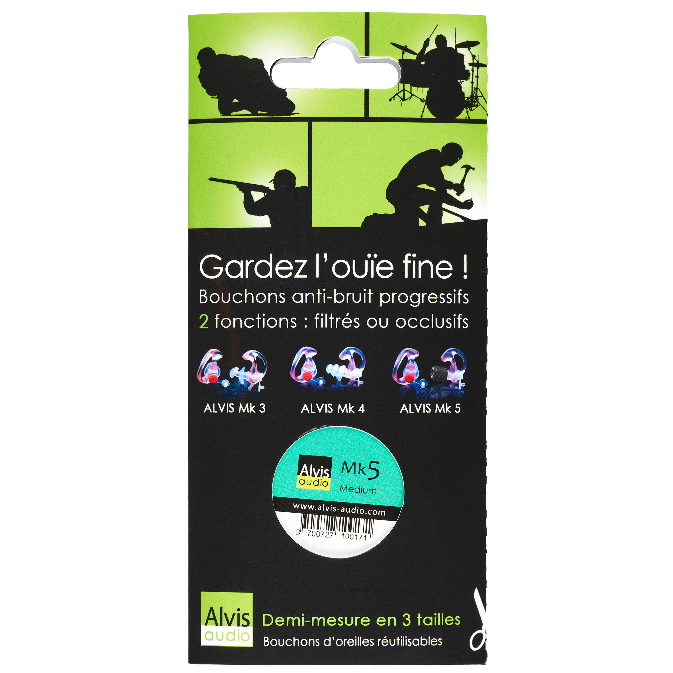 Alvis Passiver Gehörschutz MK5 ALVIS