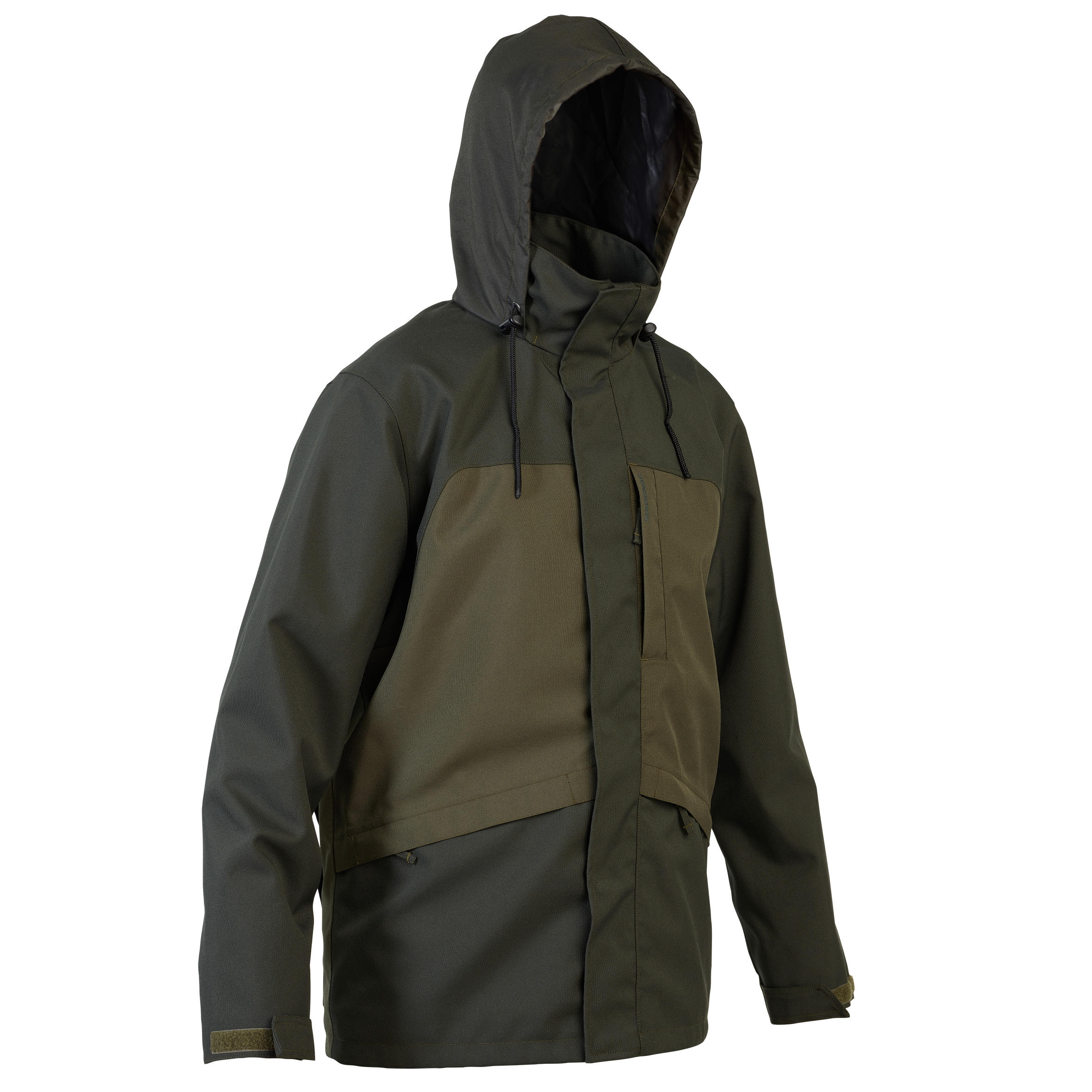 Solognac Jagdjacke SUPERTRACK 100 strapazierfähig wasserdicht grün