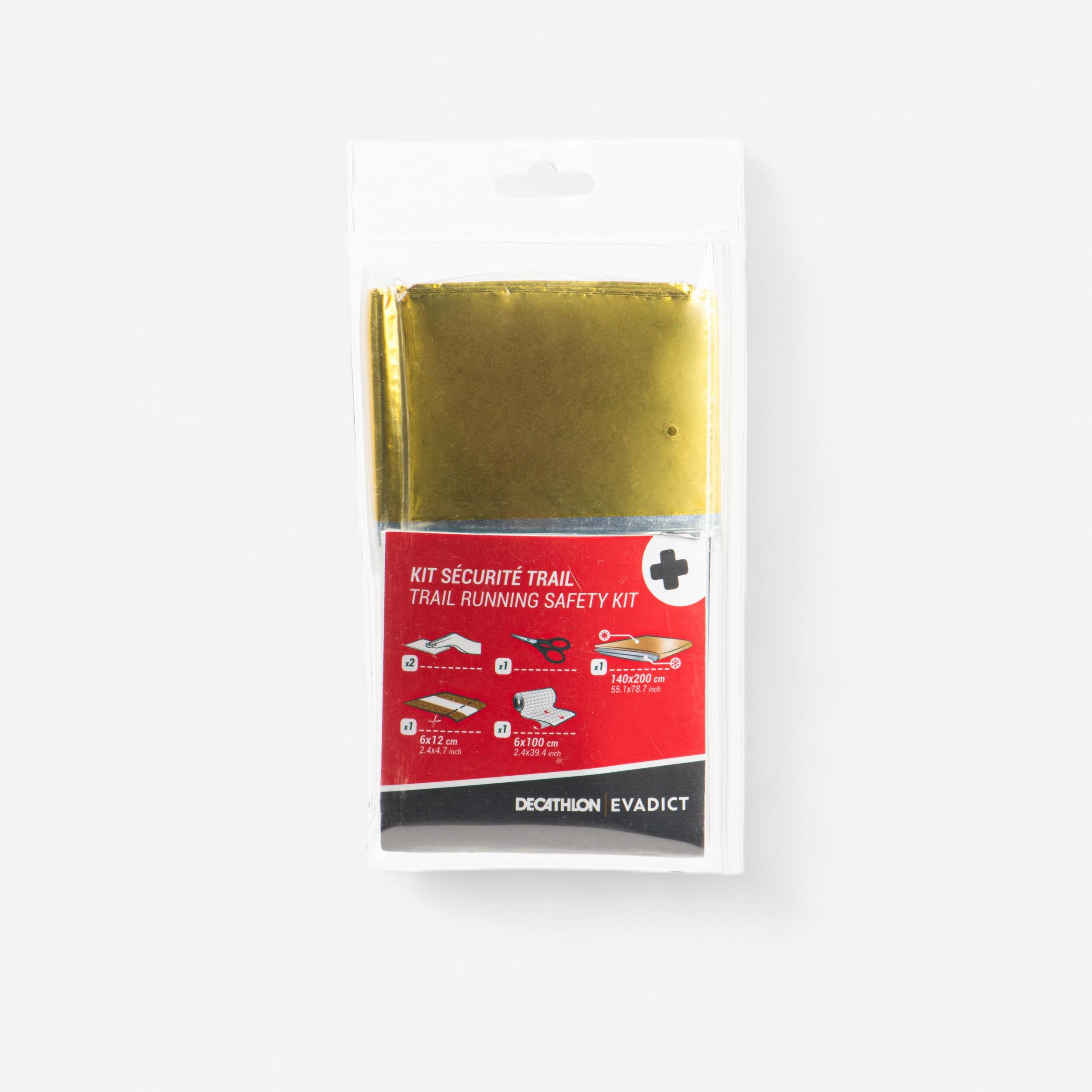 Evadict Sicherheitsset medizinisch Trail Rettungsdecke Erste Hilfe