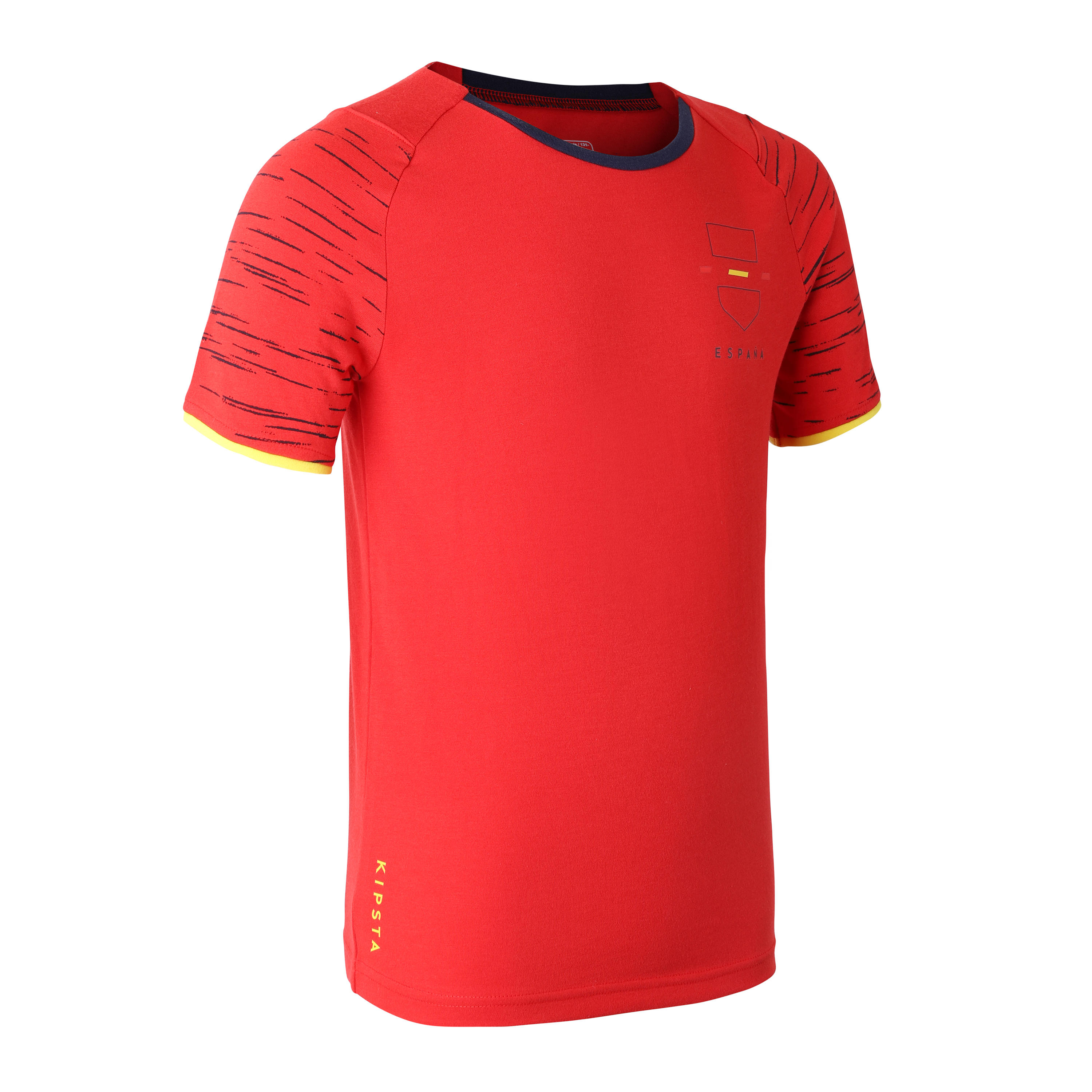 Kipsta Fussballtrikot FF100 Spanien Heim Kinder