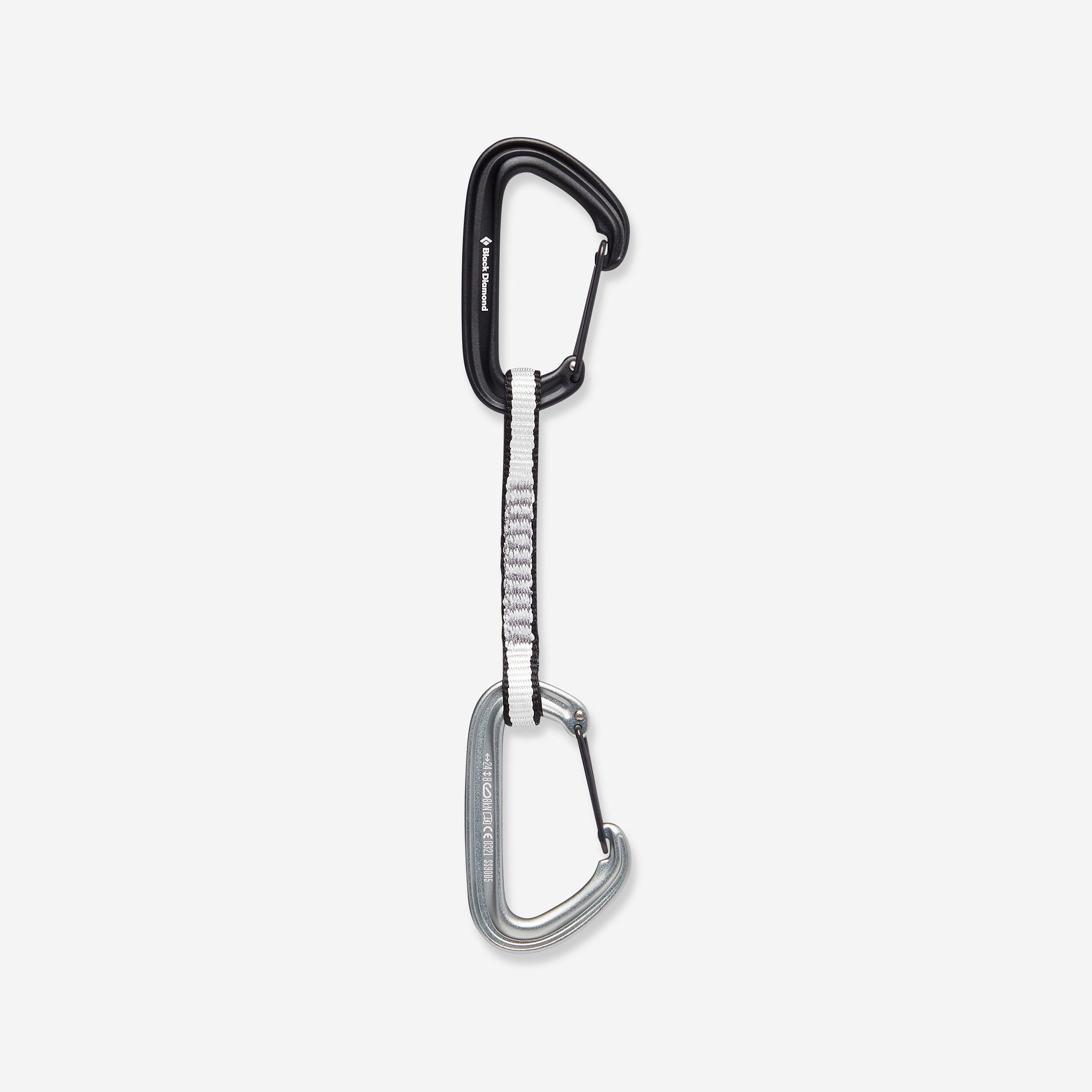 Black Diamond Express-Set Klettern Bergsteigen LiteWire 12 cm