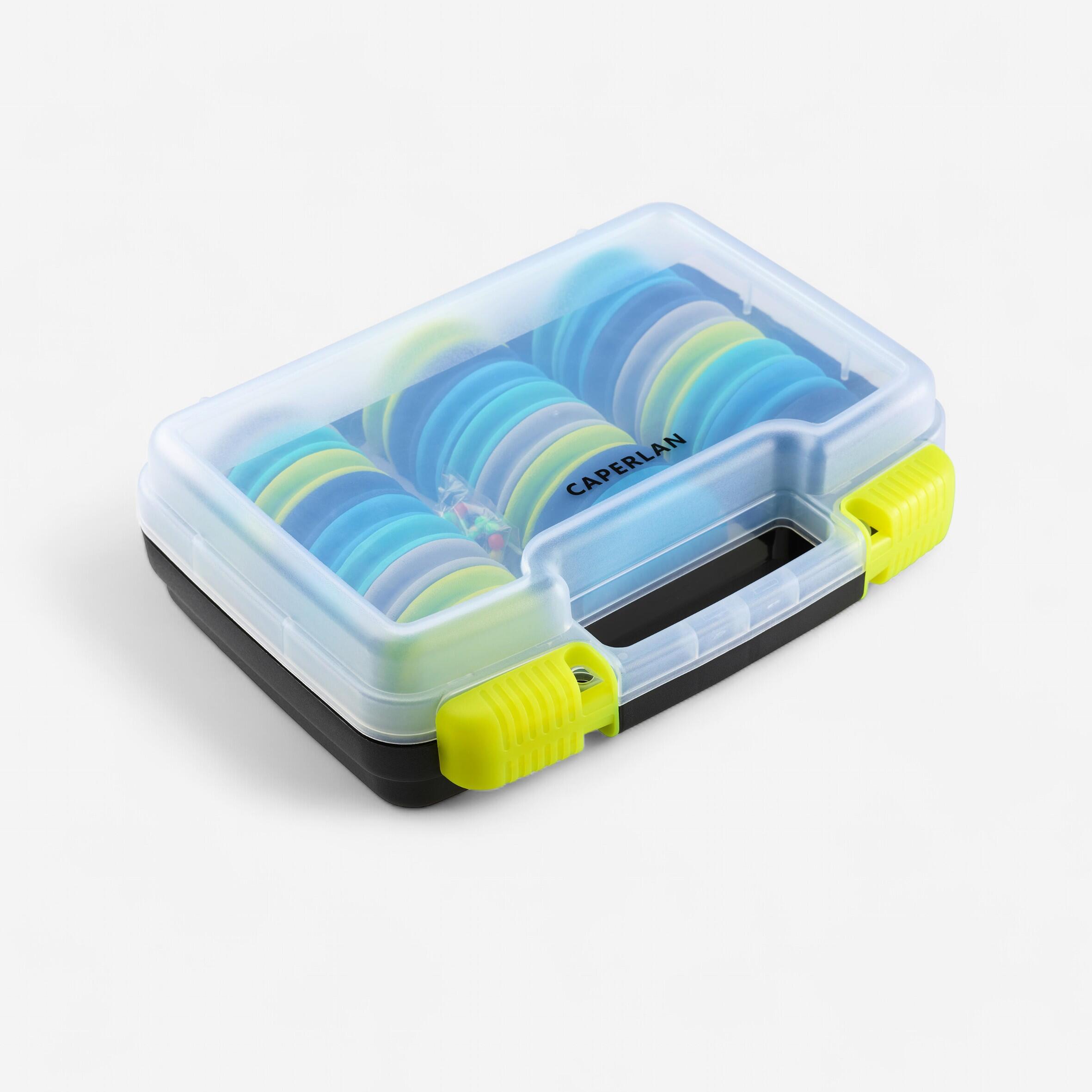 Caperlan Vorfachbox 24 SCHAUMSTOFFAUFWICKLER RUND SW BX WDR ×24