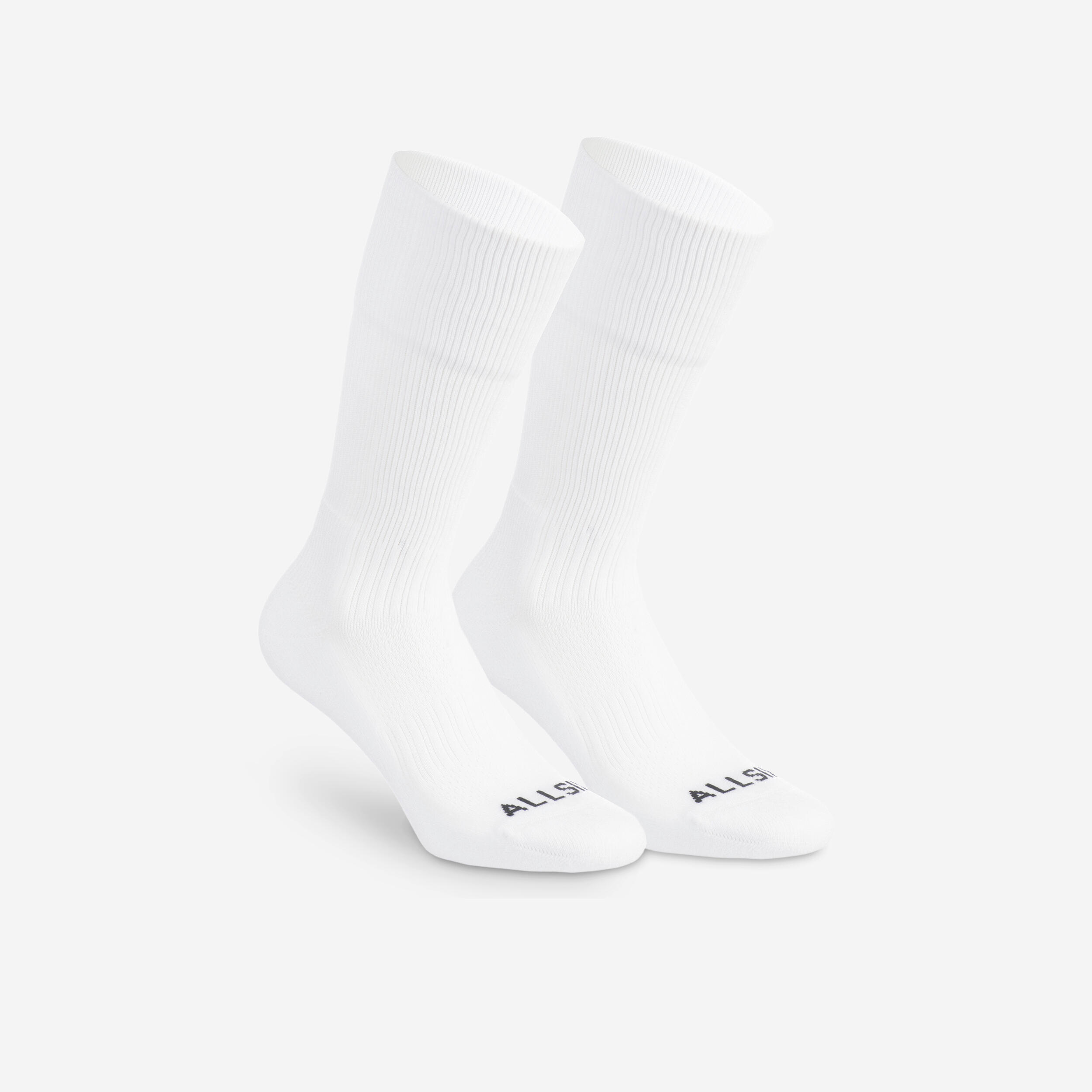 Allsix Volleyballsocken VSK500 Mid schwarz