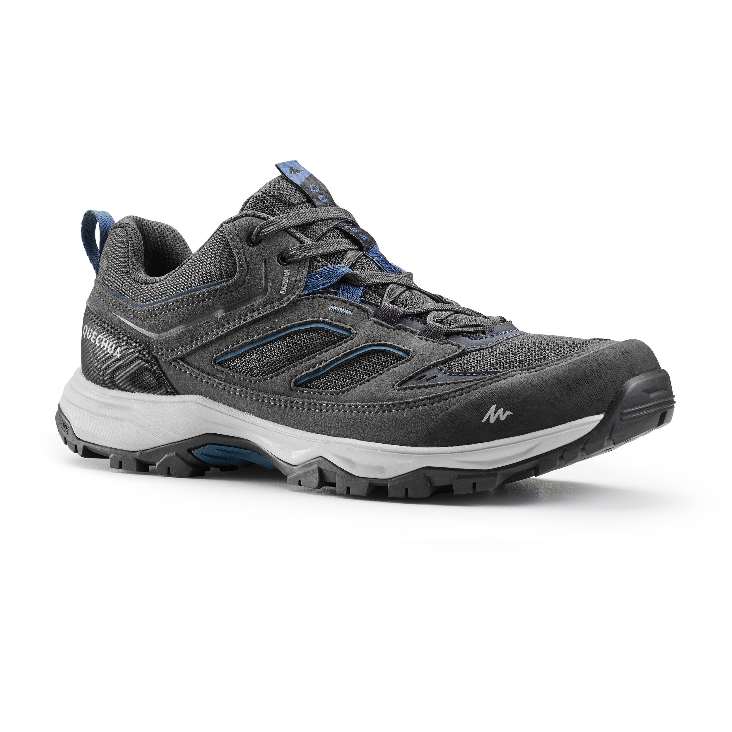 Quechua Wanderschuhe Bergwandern MH100 Herren grau
