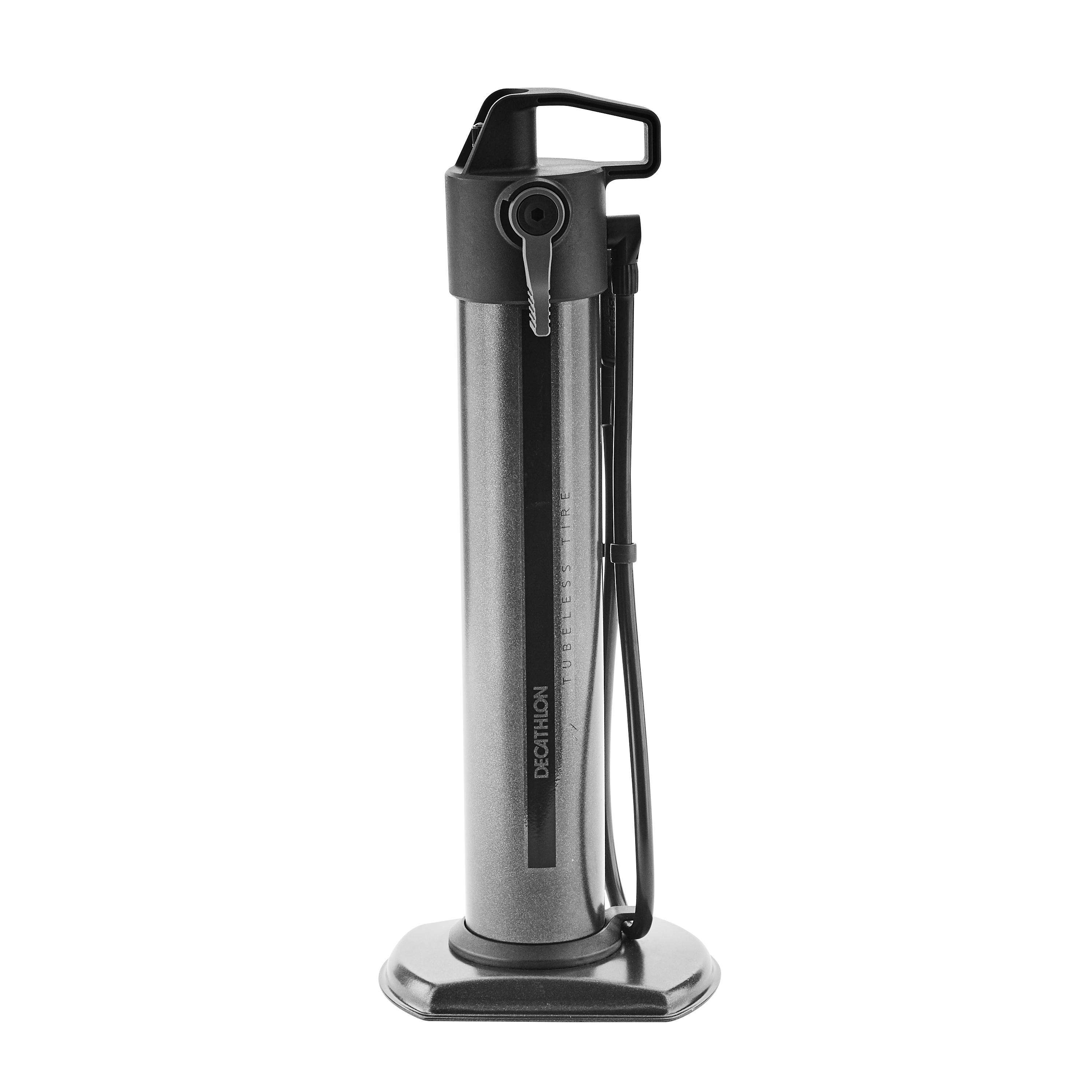 Btwin Fahrradpumpe Tank Tubeless & Tubeless Ready
