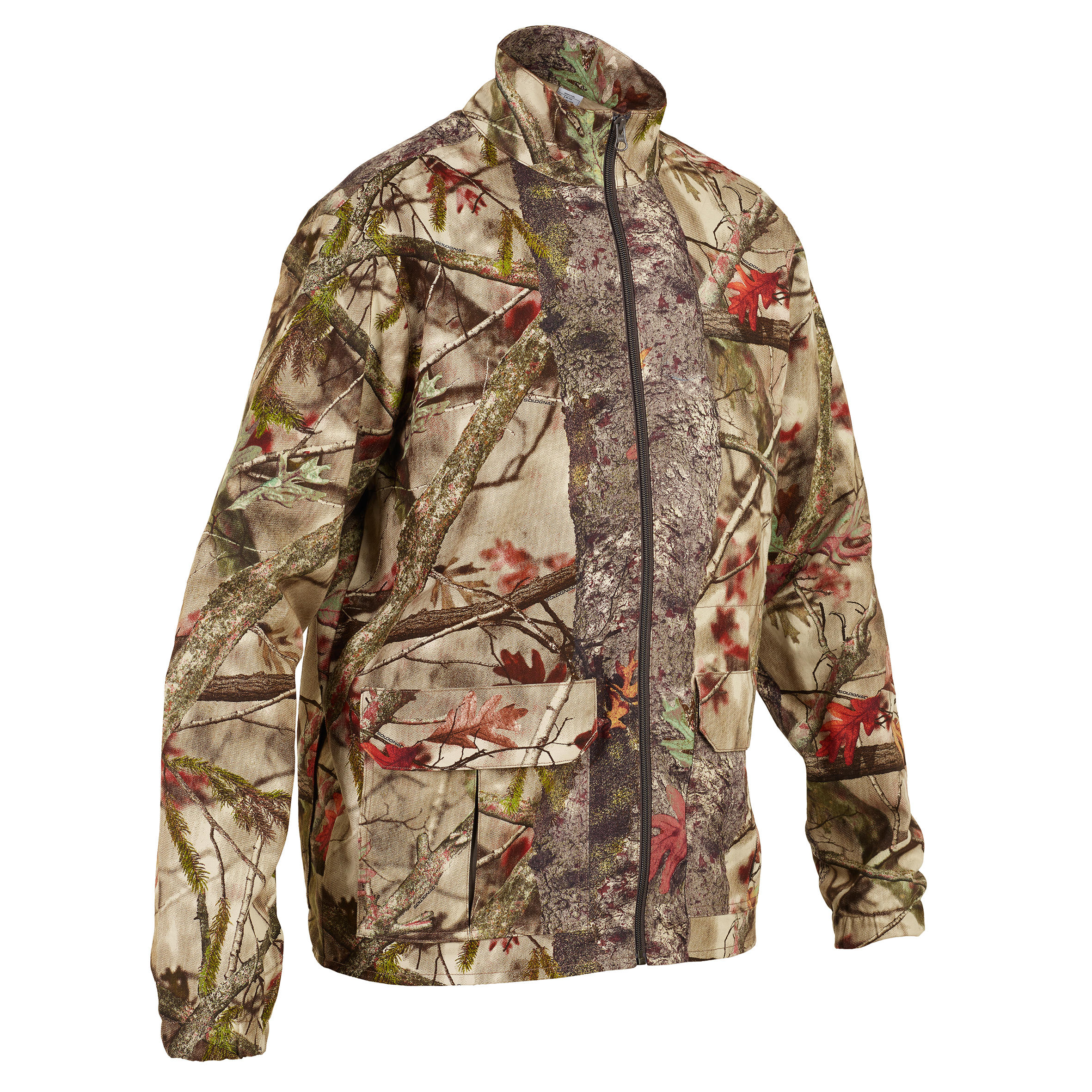 Solognac Jagdjacke 100 atmungsaktiv camouflage
