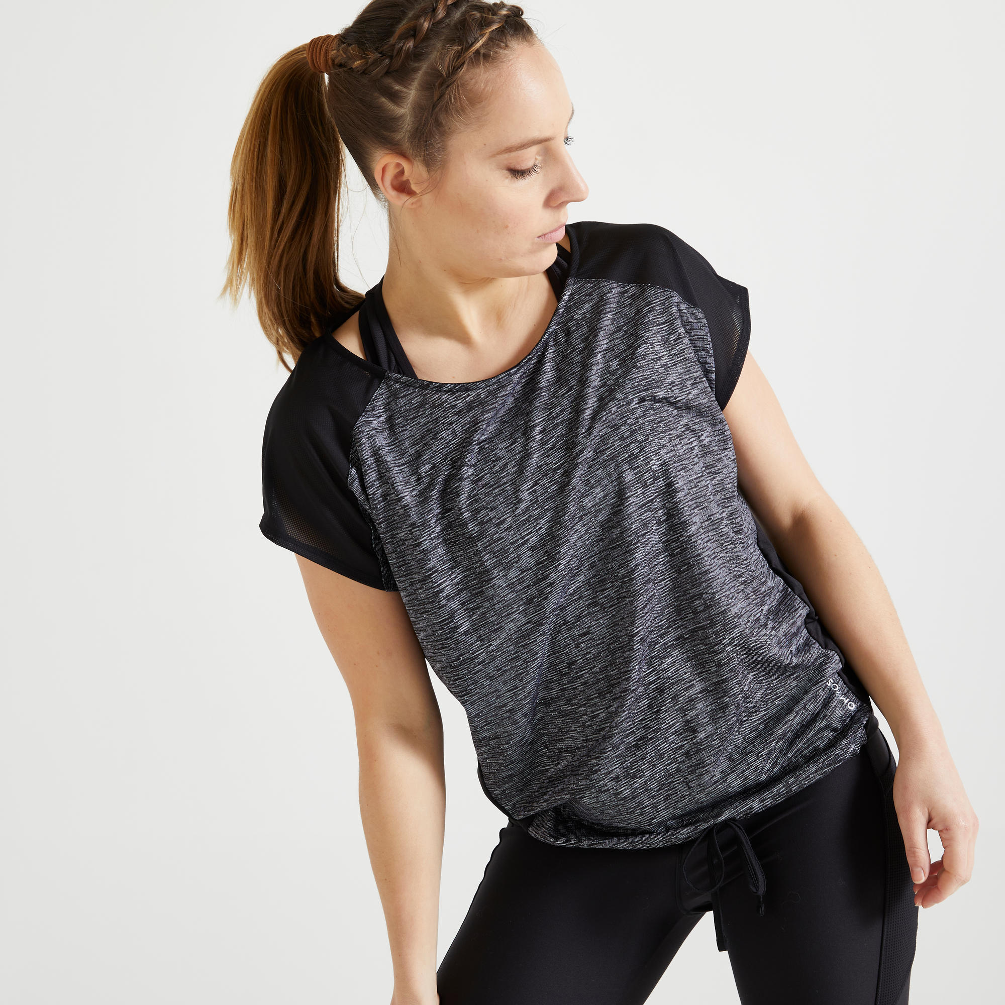 Domyos T-Shirt weit Fitness