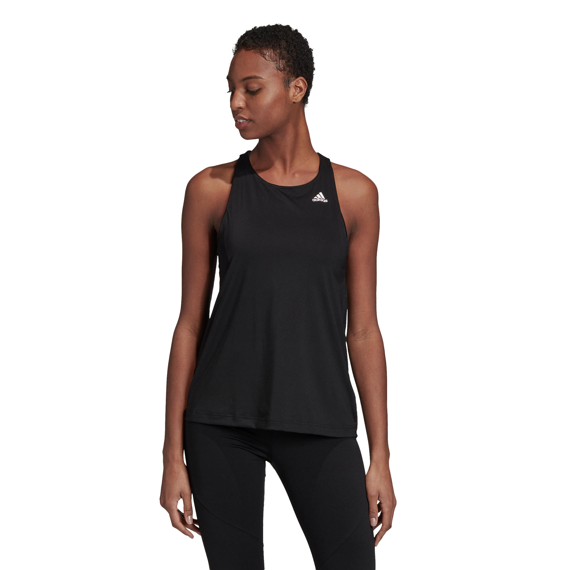 Adidas Top Fitness Damen schwarz