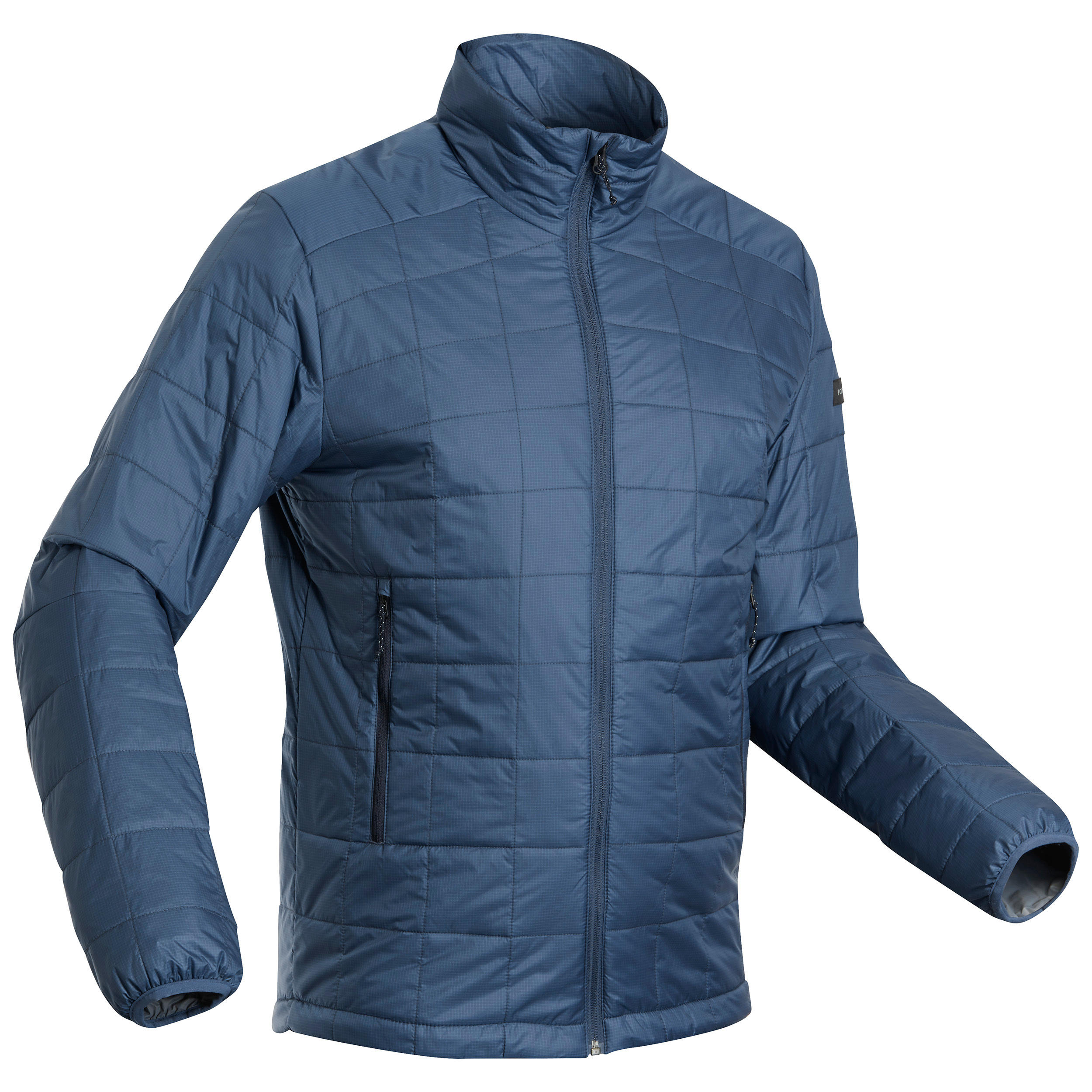Forclaz Wattierte Jacke Bergtrekking MT100 Komfort bis -5 °C Herren blau