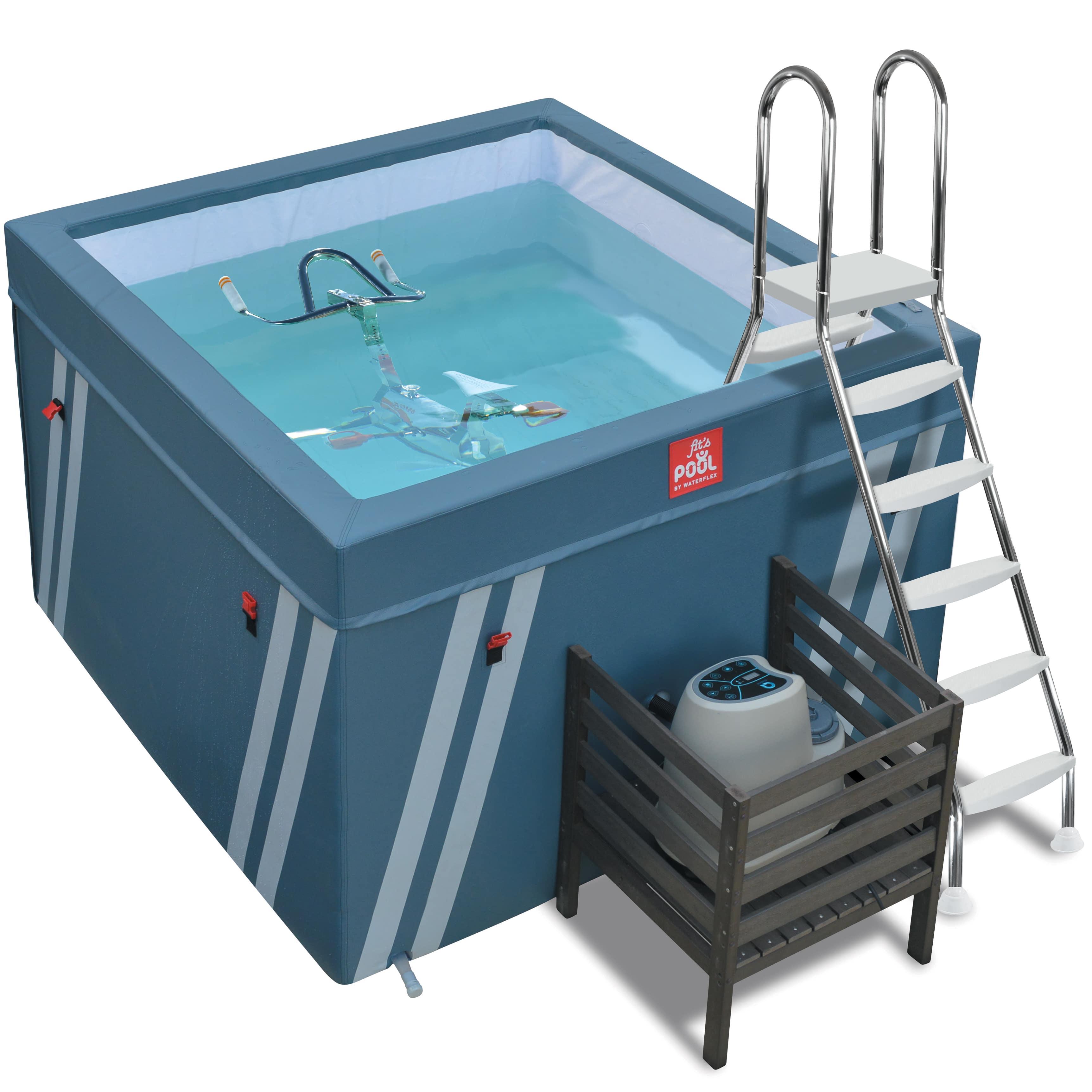 Waterflex Aquafitness-Pool Fit's Pool selbsttragend