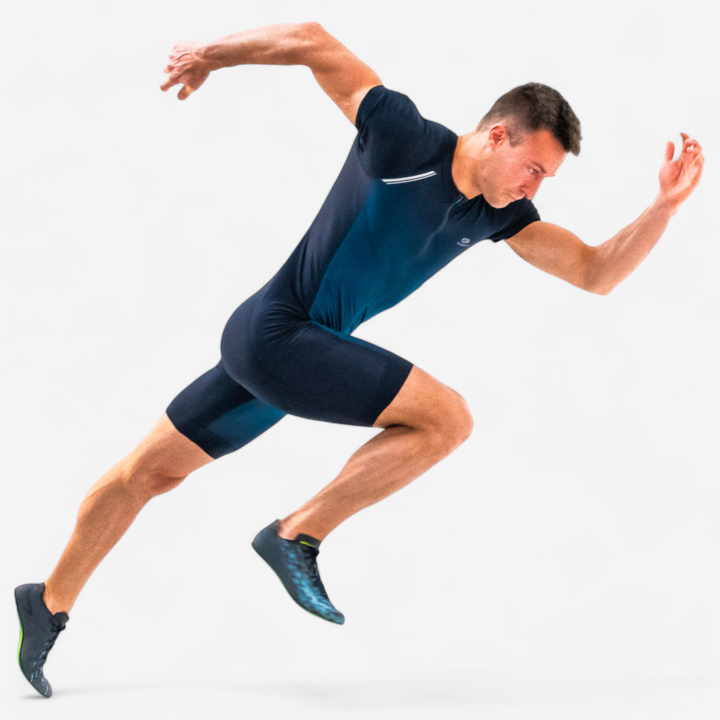 Kalenji Sportanzug Leichtathletik Herren blau