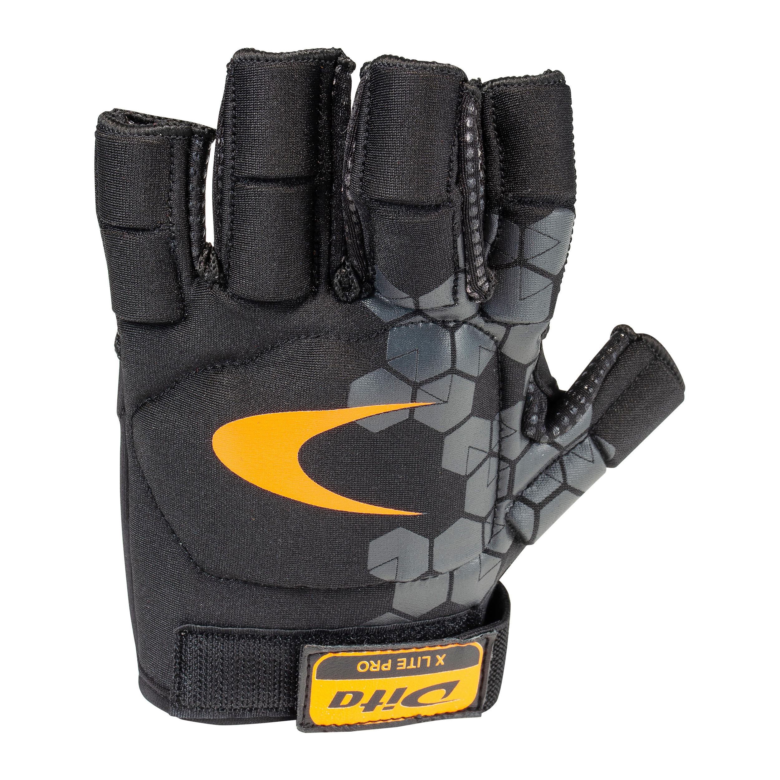 Dita Hockeyhandschuh Xlite Pro 3/4-Finger schwarz/orange
