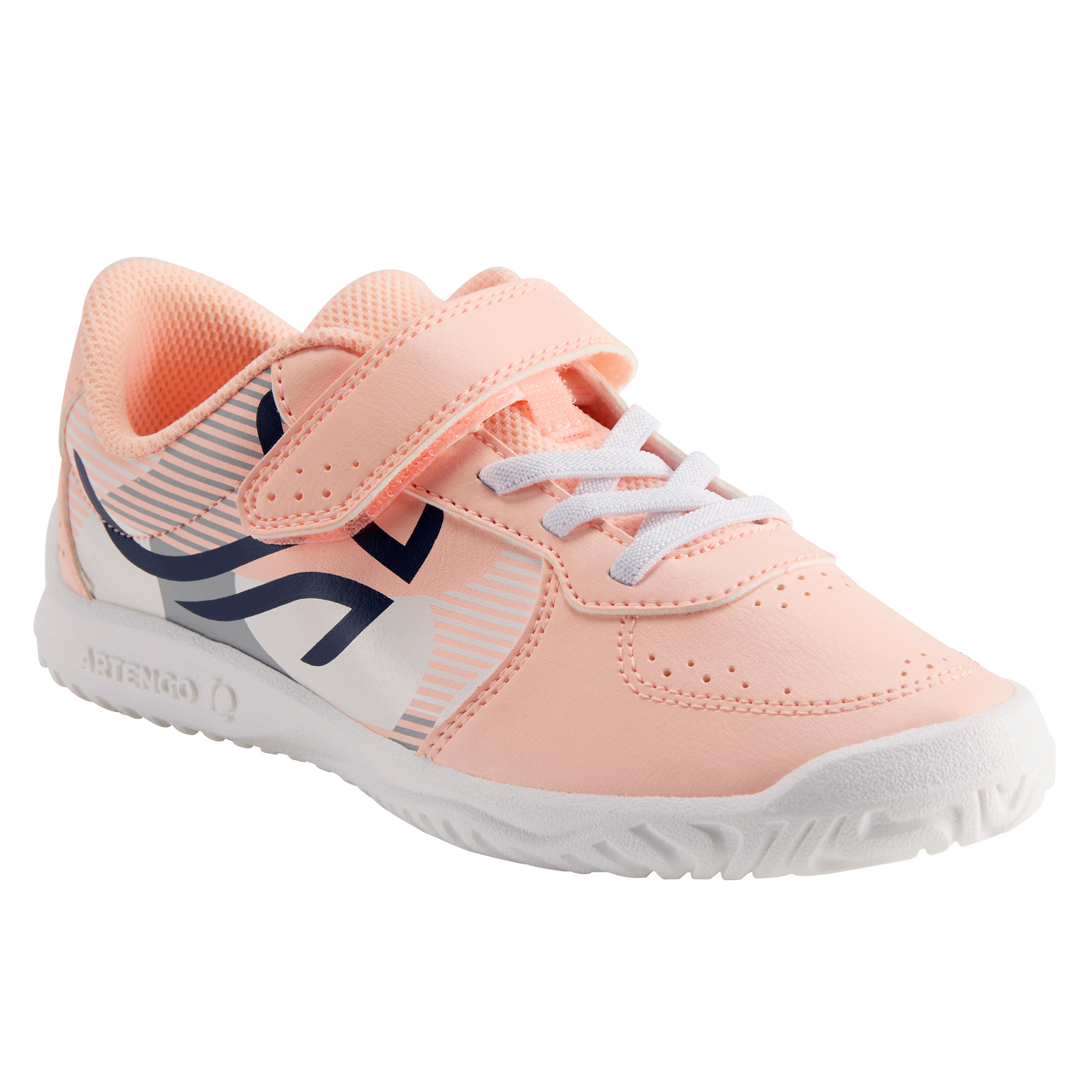 Decathlon Tennisschuhe Turnschuhe Kinder TS130 rosa/weiss