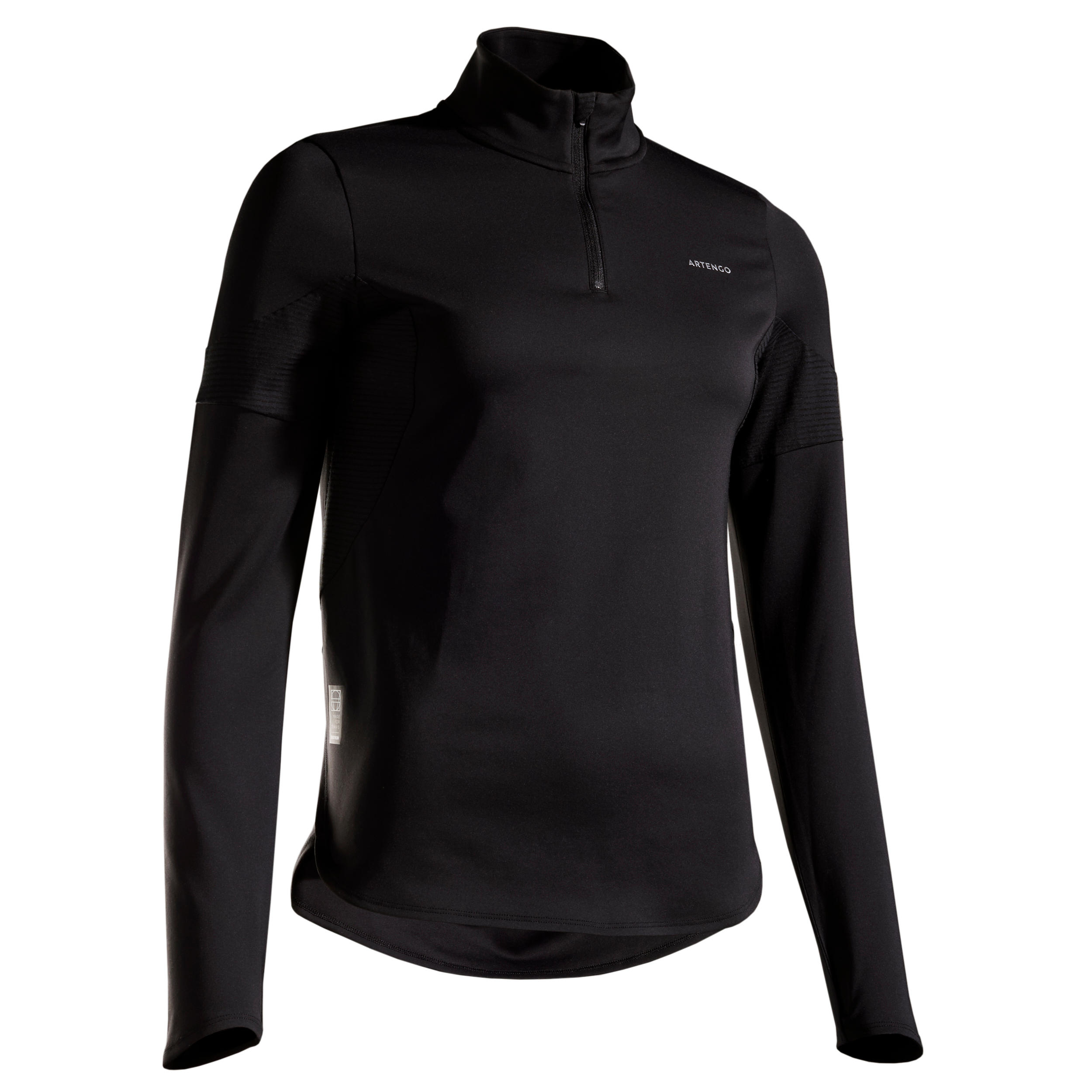 Artengo Damen Tennis Shirt langarm - TH 900 schwarz